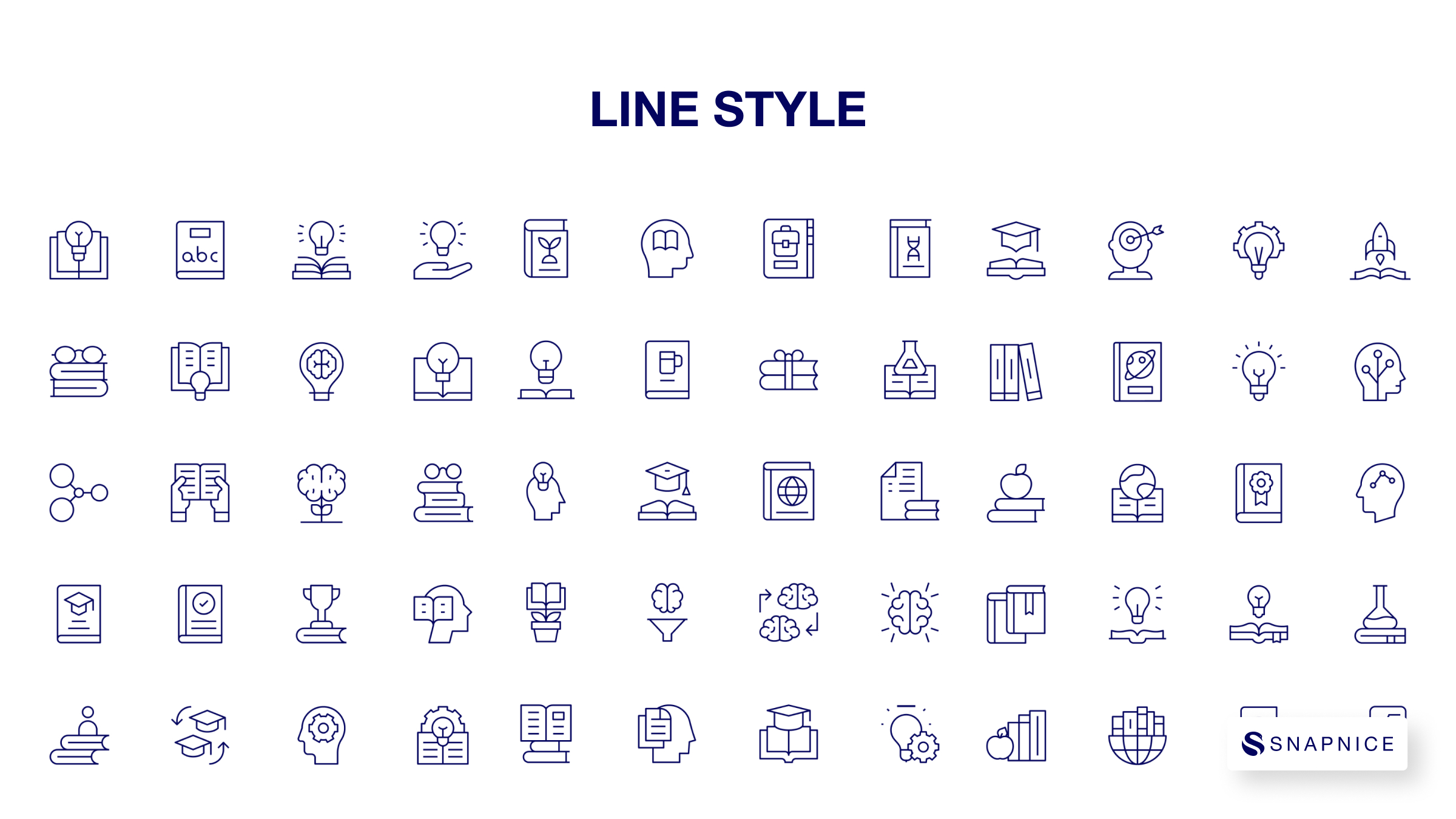 Knowledge Icon Set 8