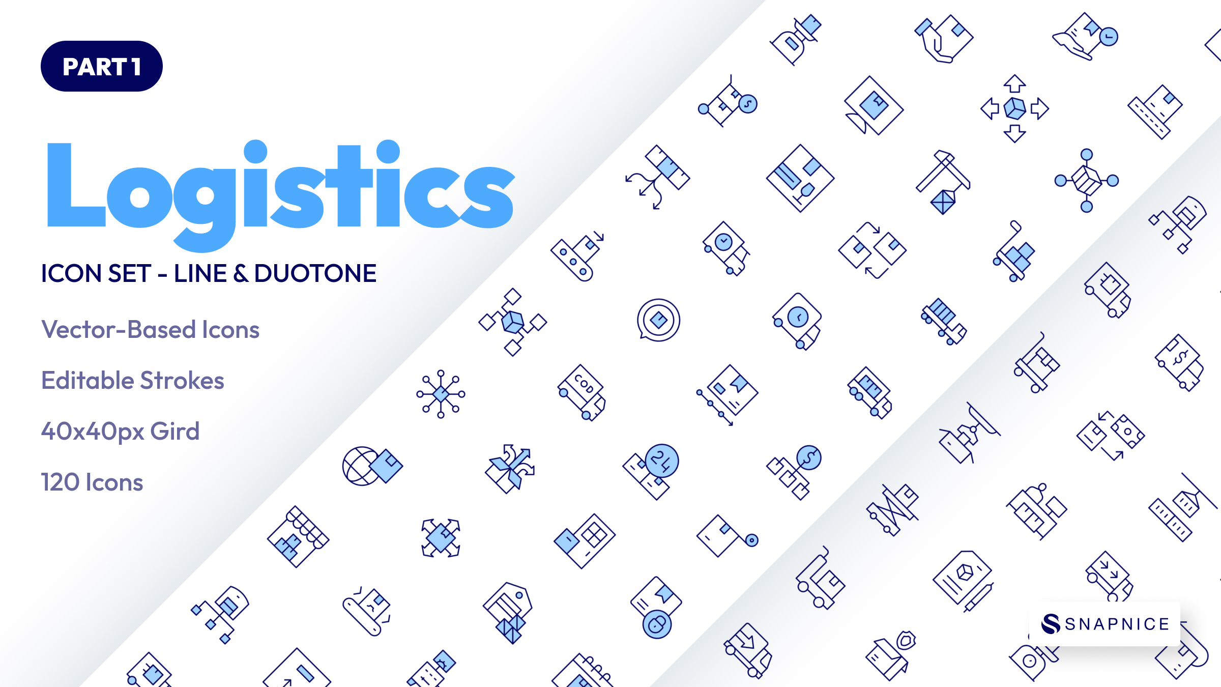 Logistics Icon Set P1 2