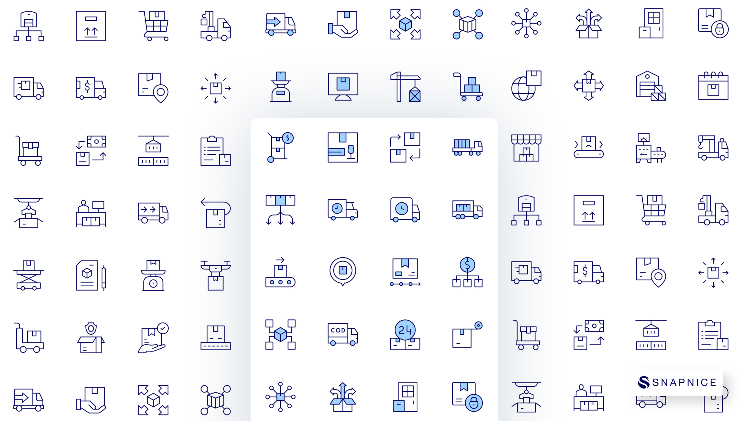 Logistics Icon Set P1 3