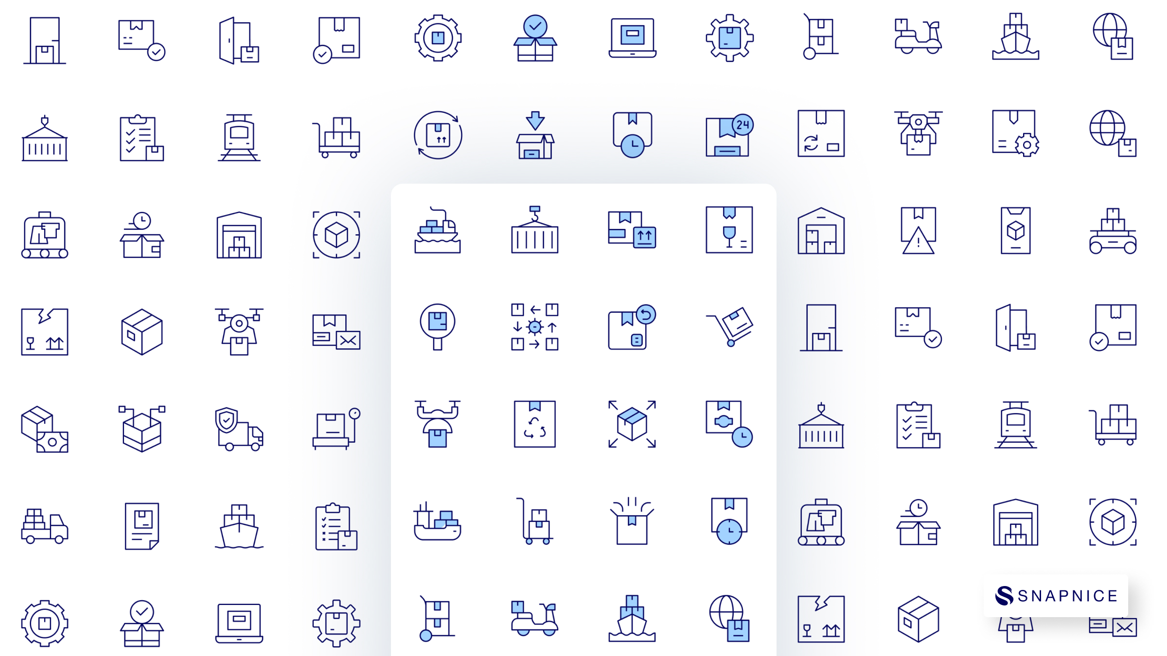 Logistics Icon Set P2 3