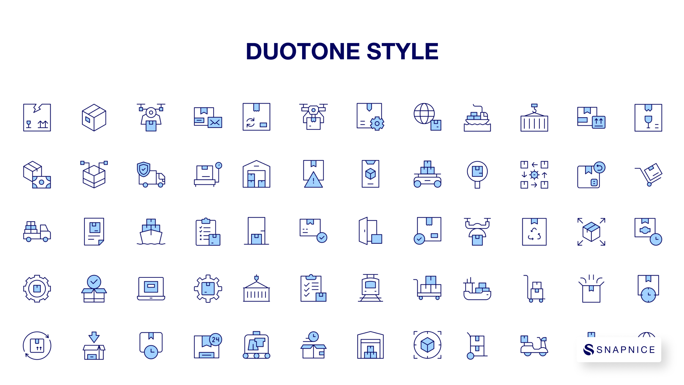 Logistics Icon Set P2 7