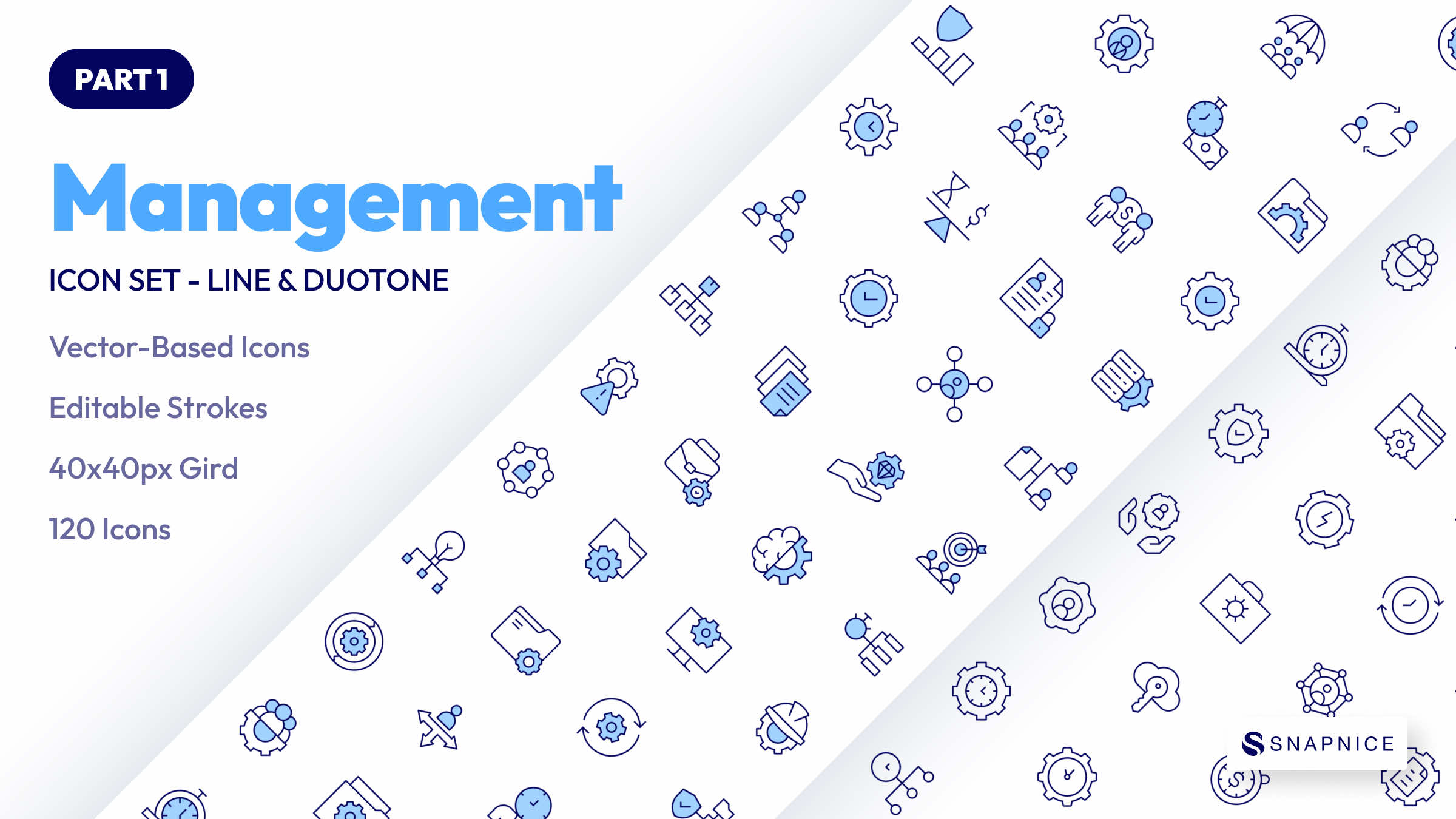 Management Icon Set 1