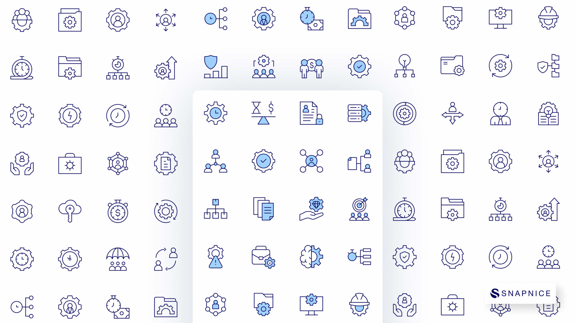 Management Icon Set 2