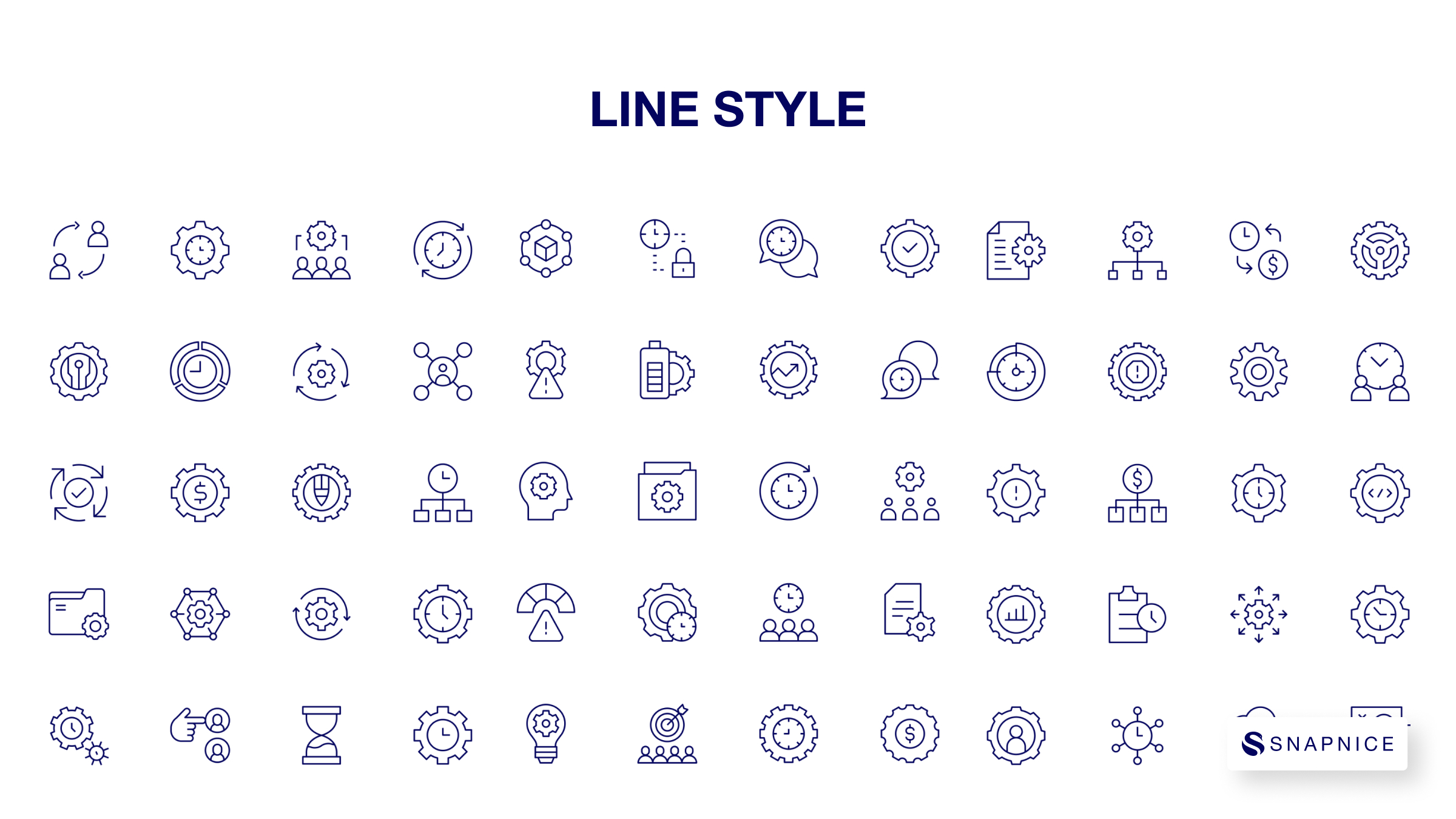 Manager Icon Set P1 8