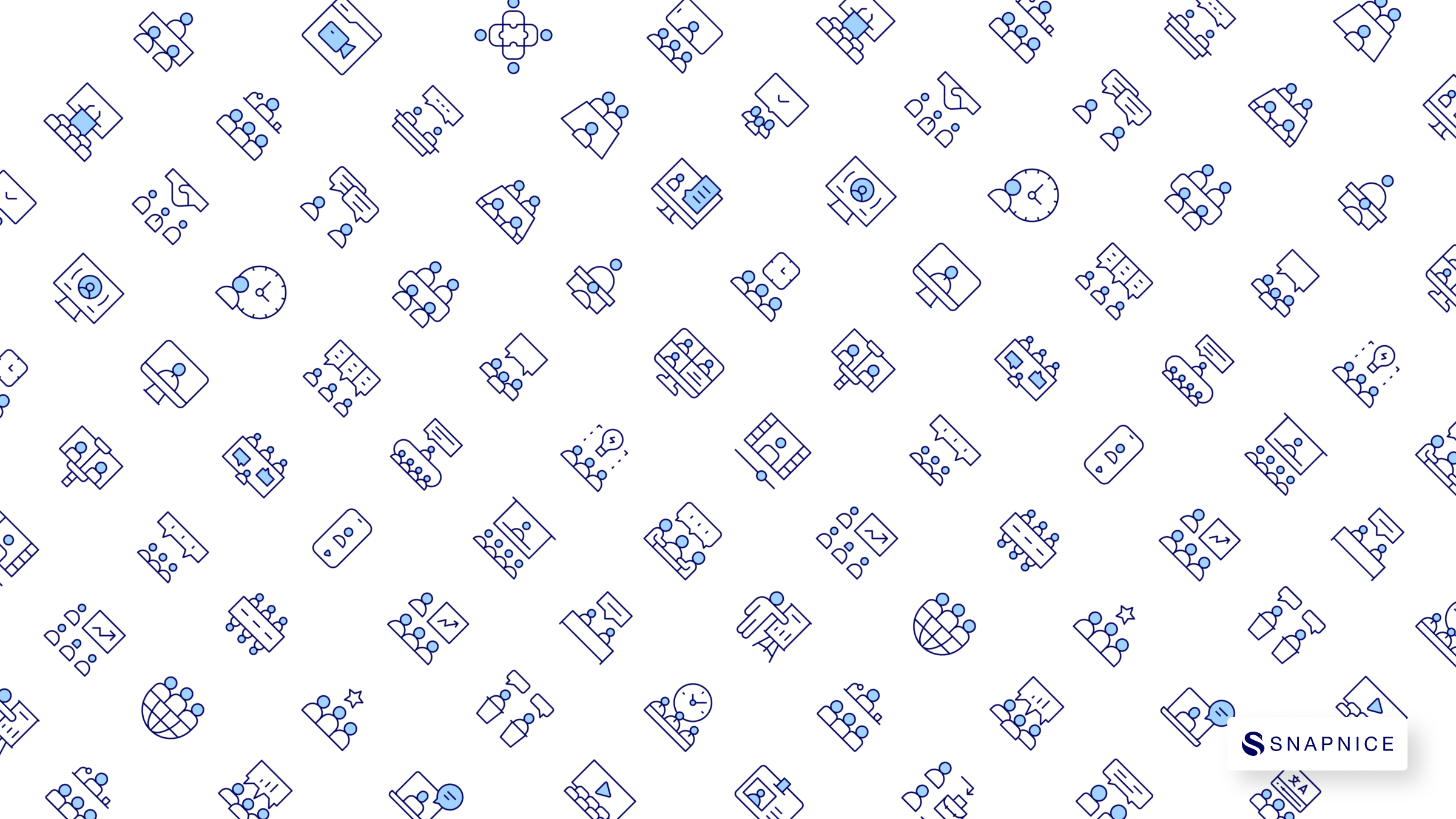 Meeting Icon Set 4