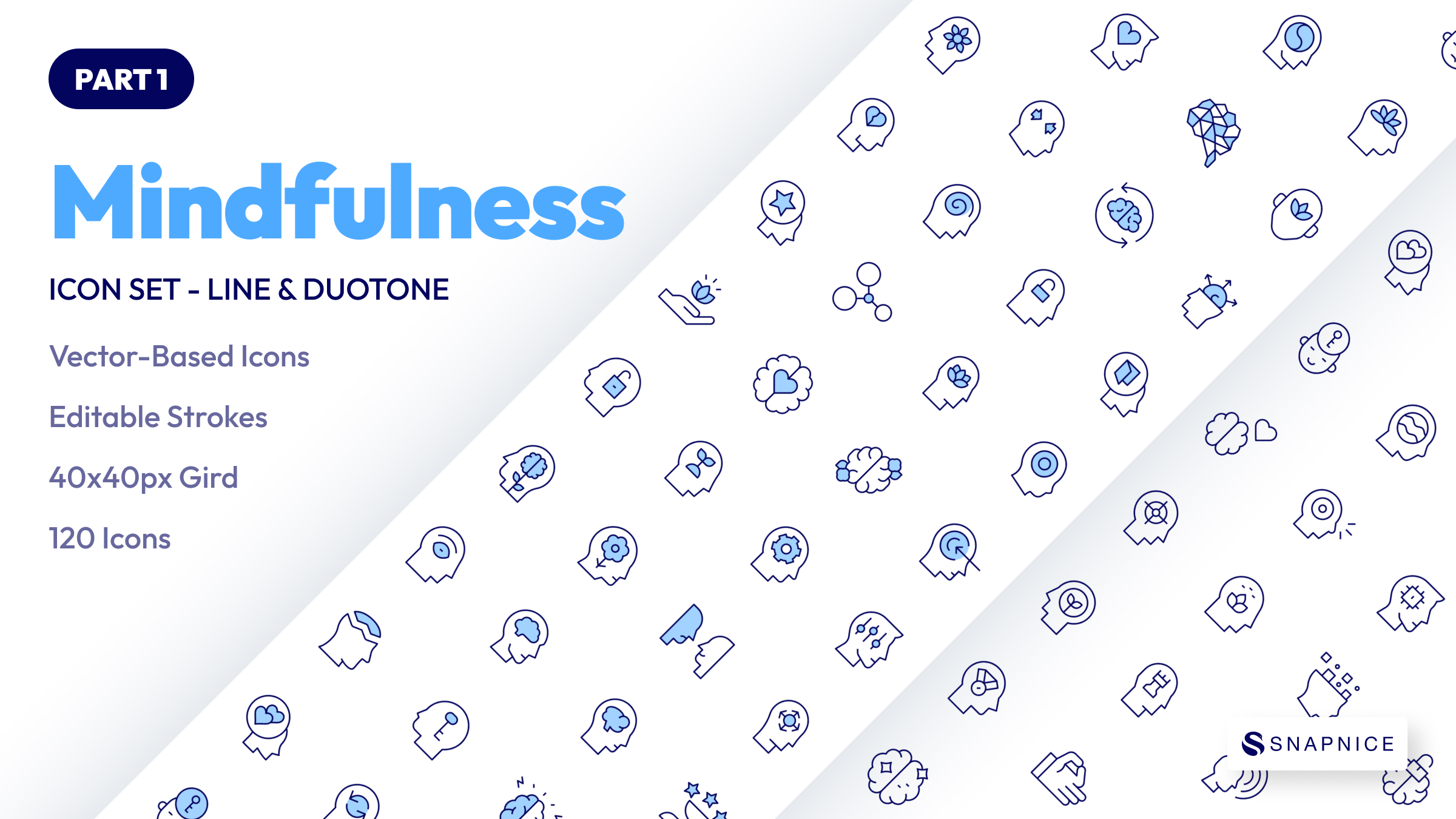 Mindfulness Icon Set 1
