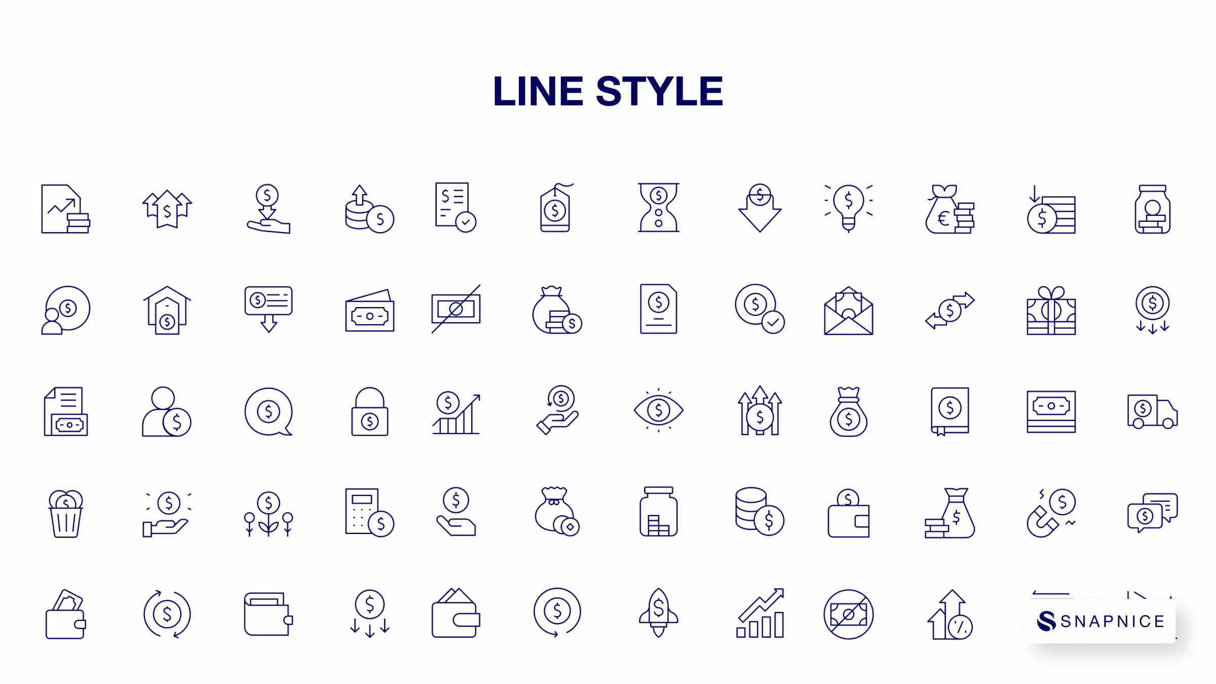 Money Icon Set 8
