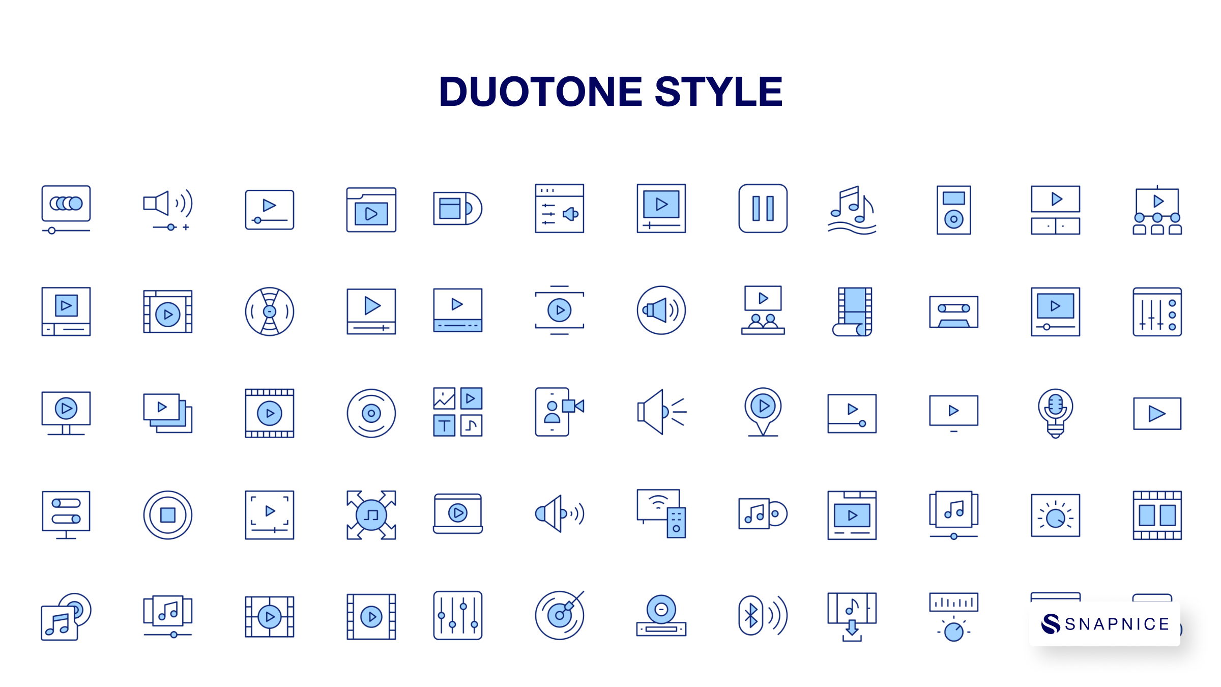 Multimedia Icon Set P1 7