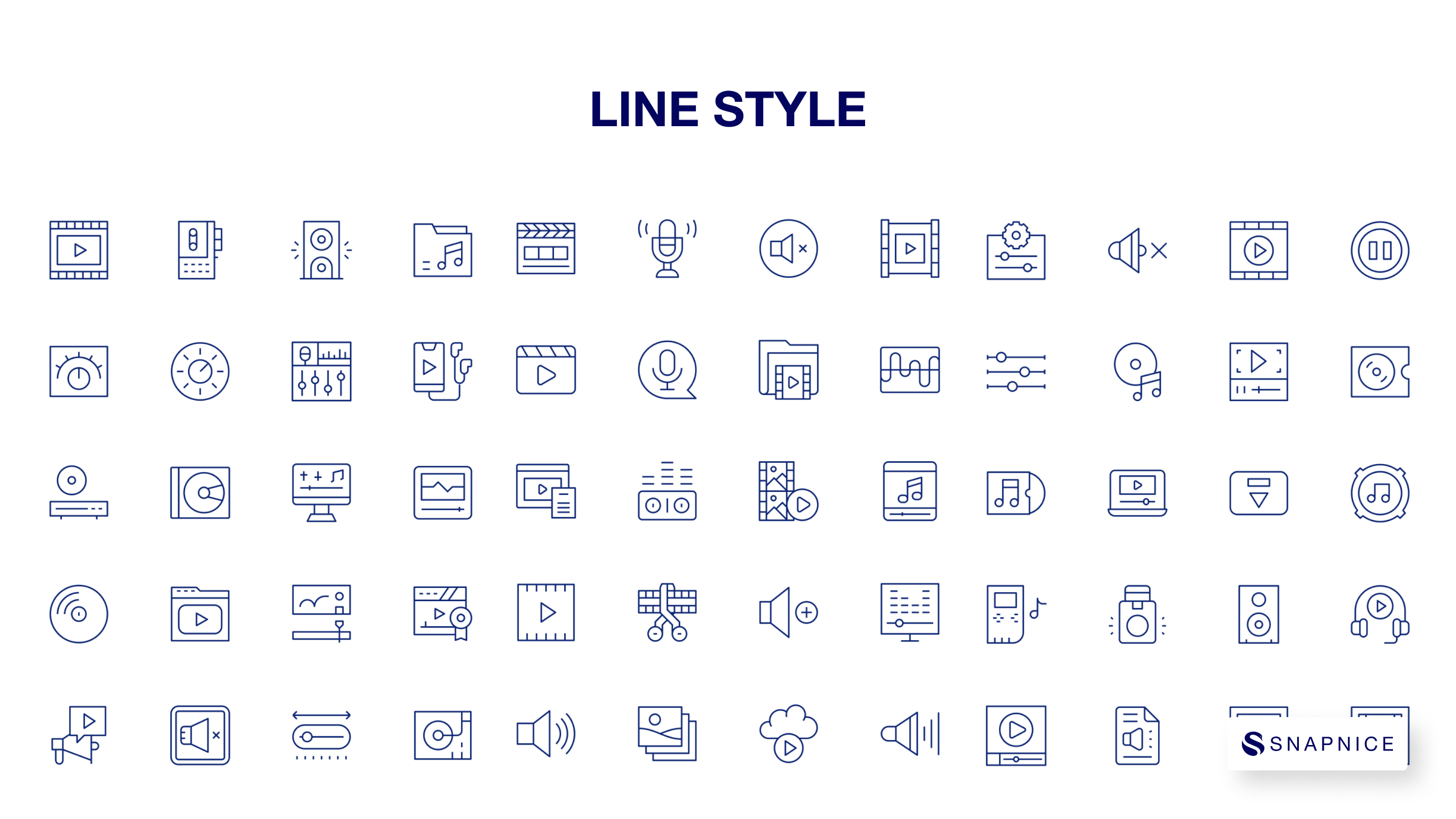 Multimedia Icon Set P2 8