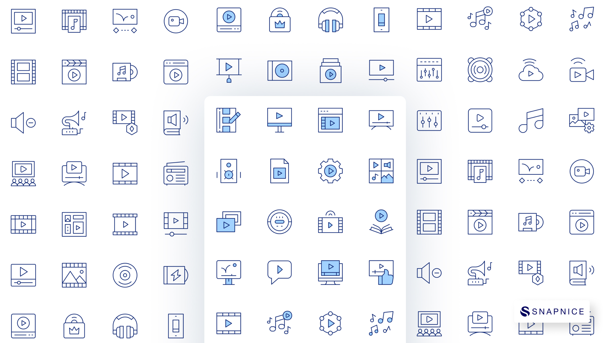 Multimedia Icon Set P3 3