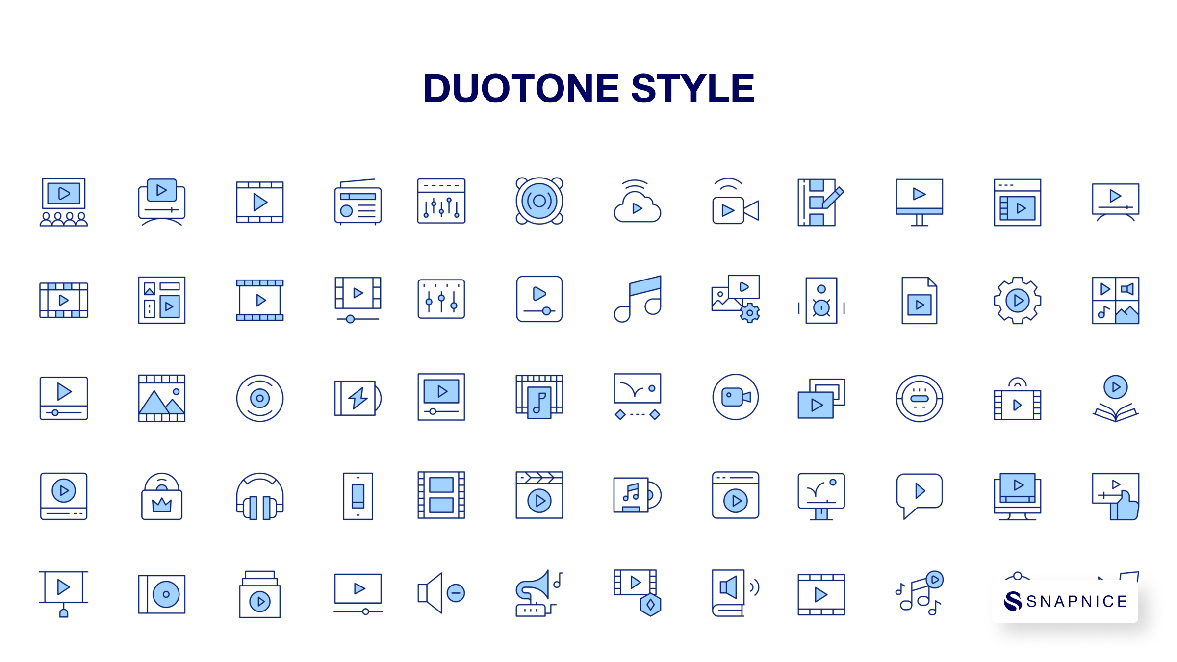 Multimedia Icon Set P3 7