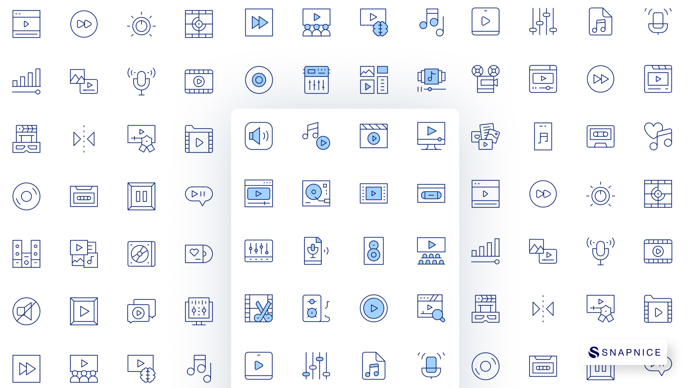 Multimedia Icon Set P4 3
