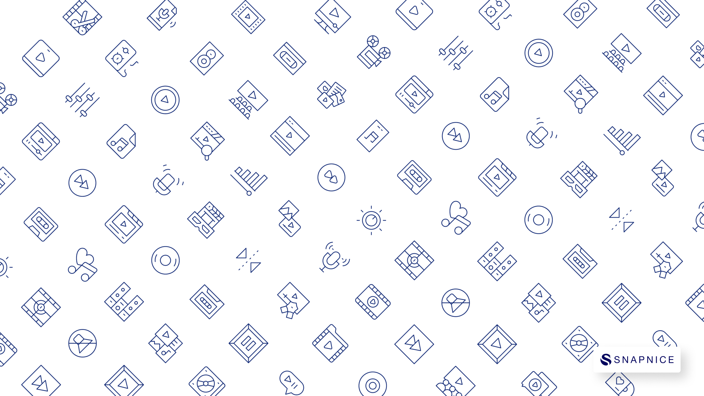 Multimedia Icon Set P4 6