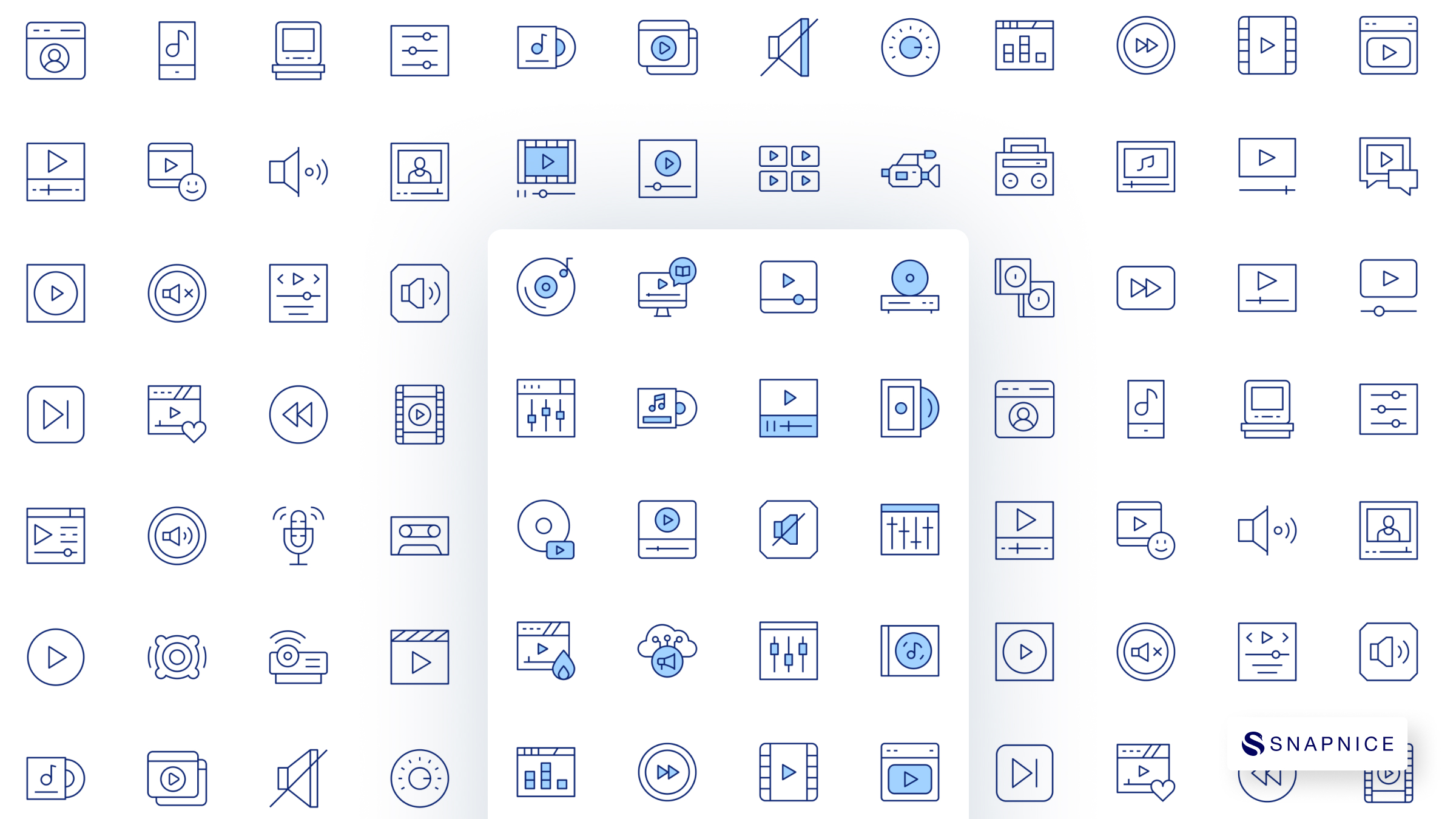 Multimedia Icon Set P5 3