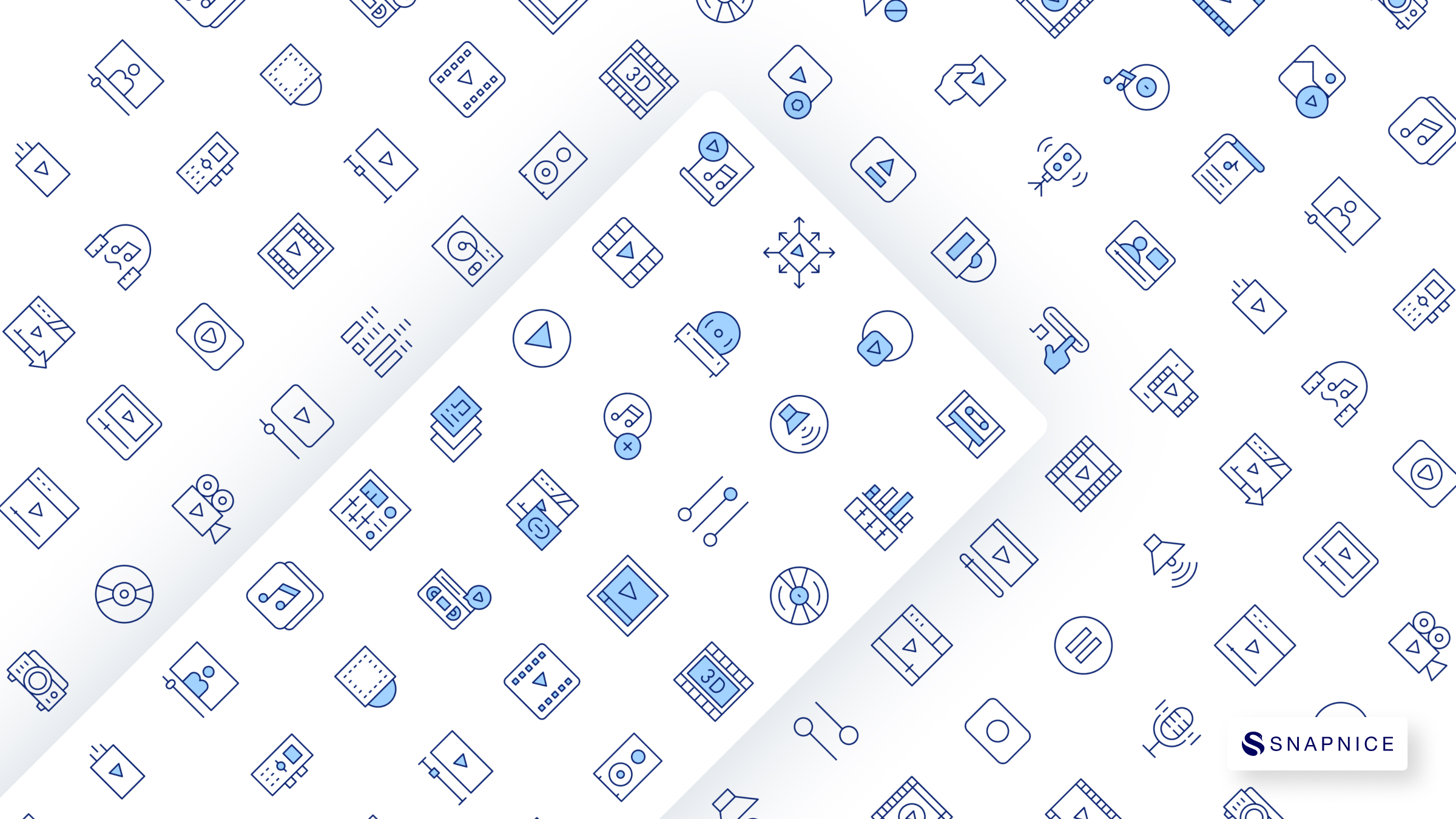 Multimedia Icon Set P6 4