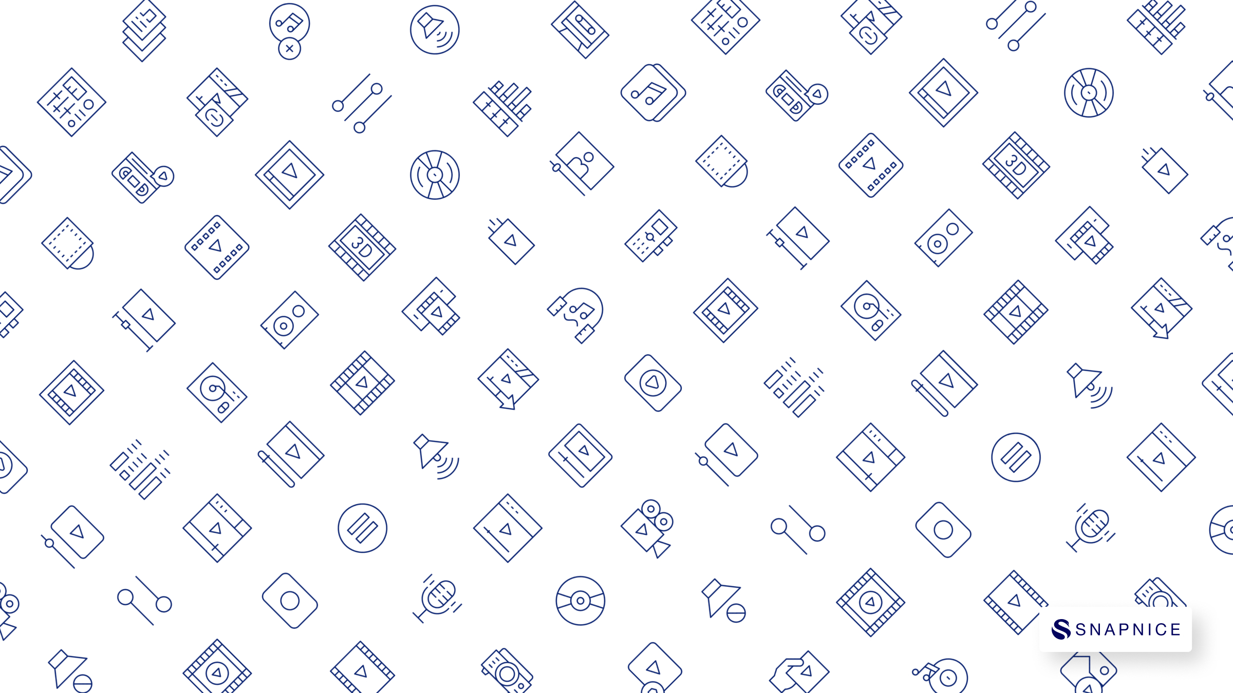 Multimedia Icon Set P6 6