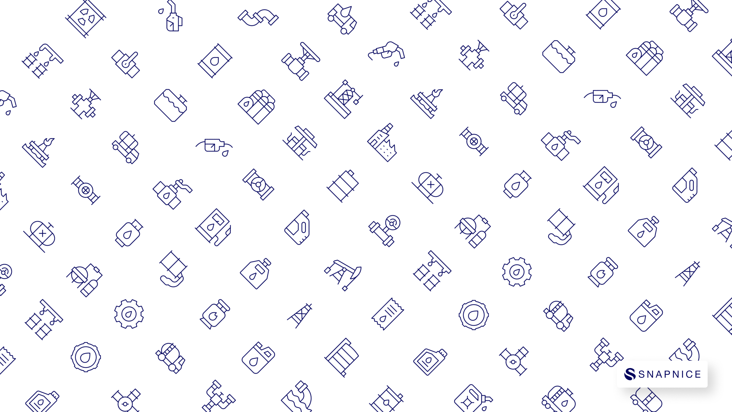 Natural petroleum Icon Set 6