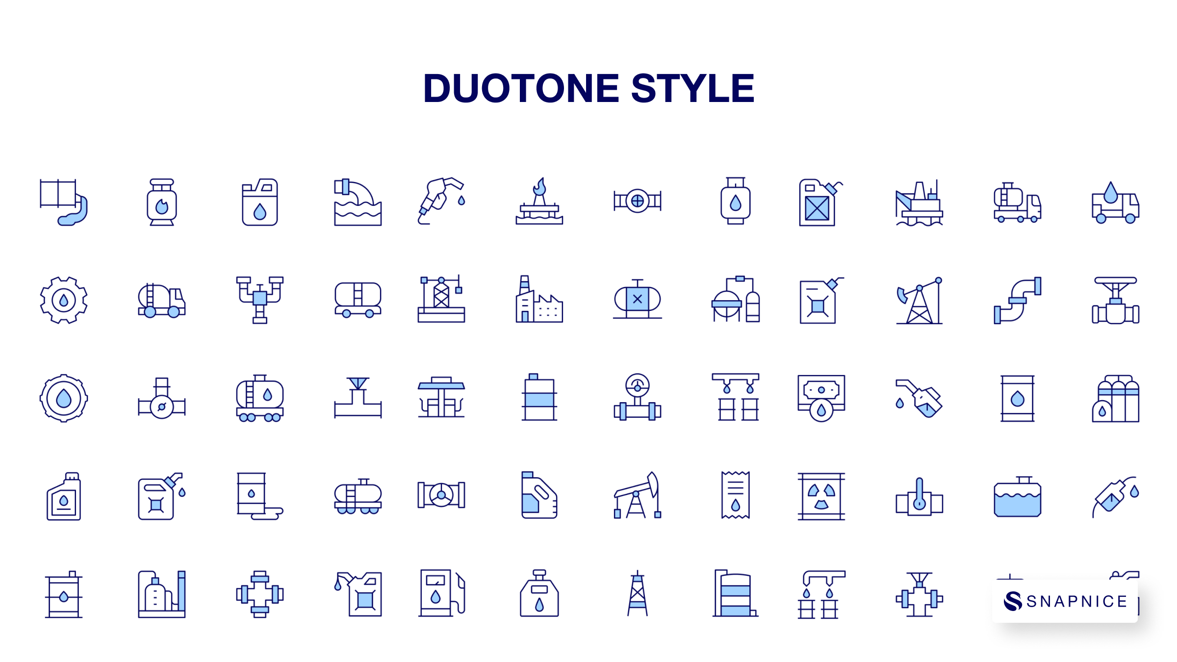 Natural petroleum Icon Set 7