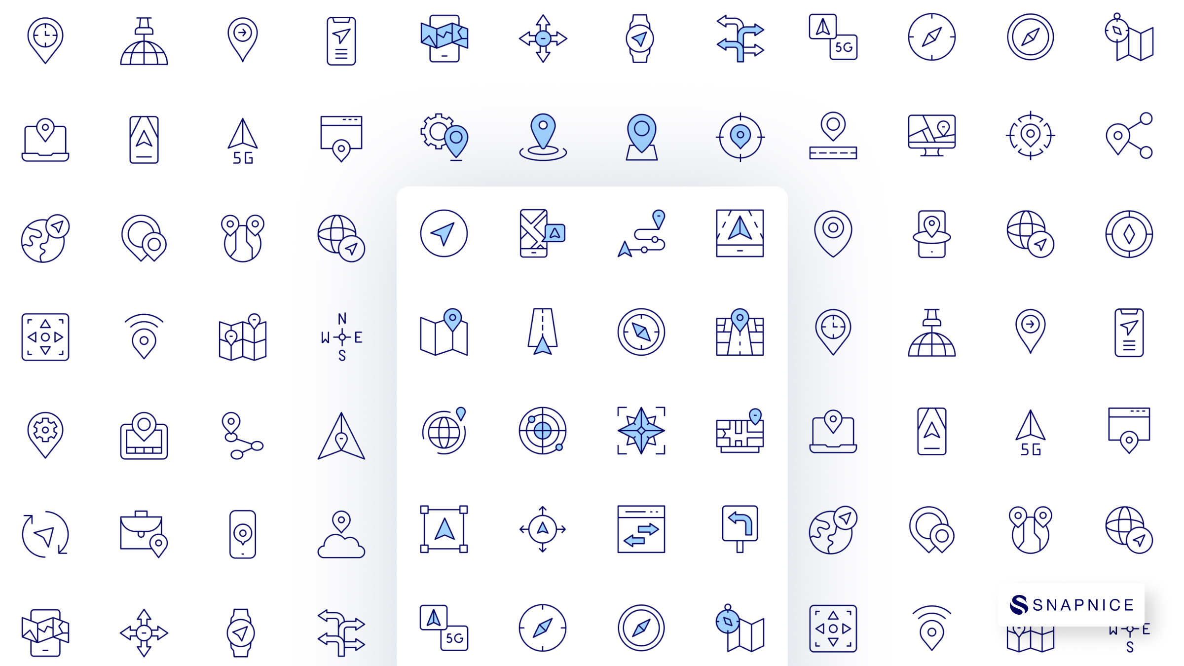 Navigation Icon Set 3