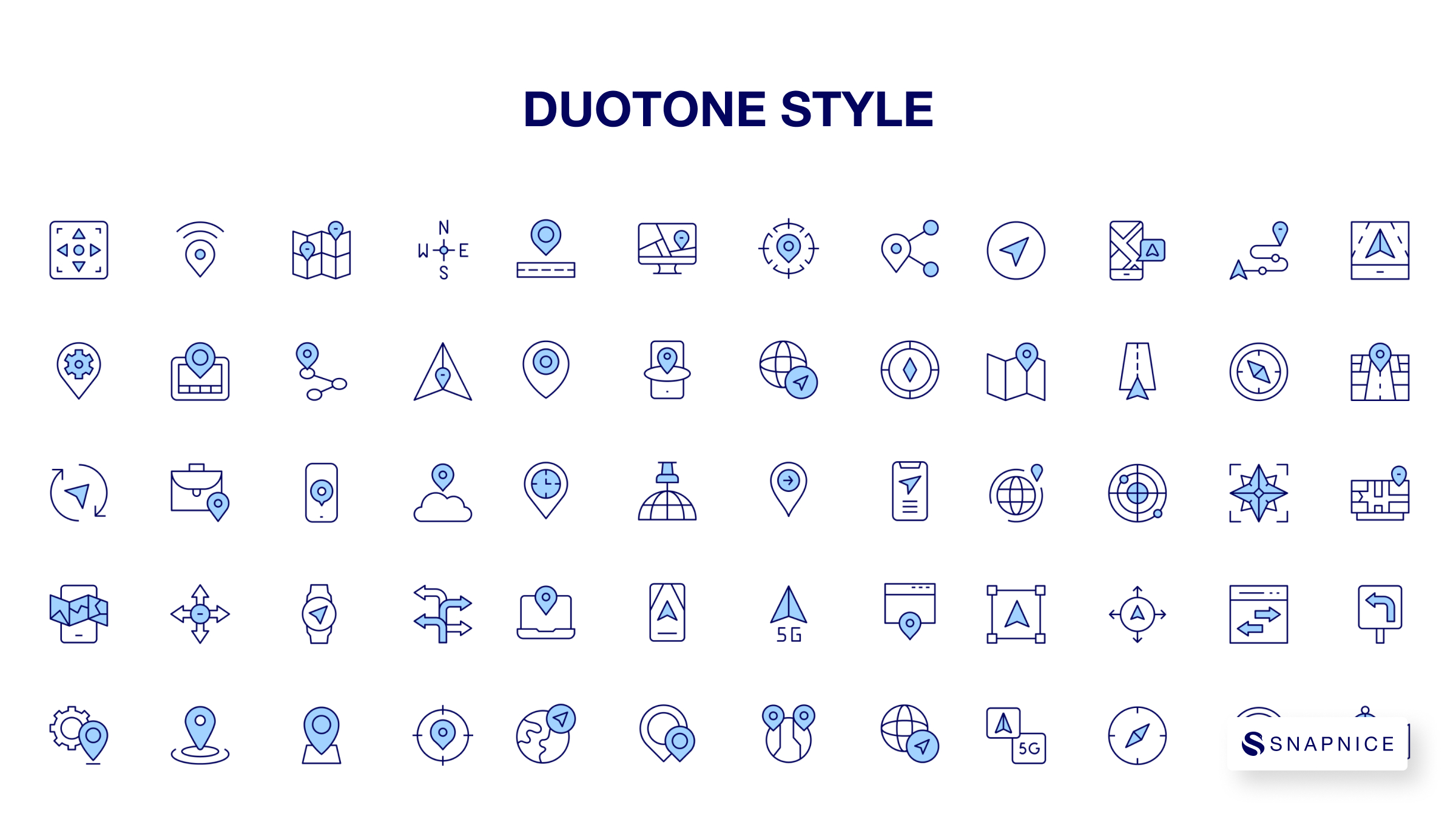 Navigation Icon Set 7