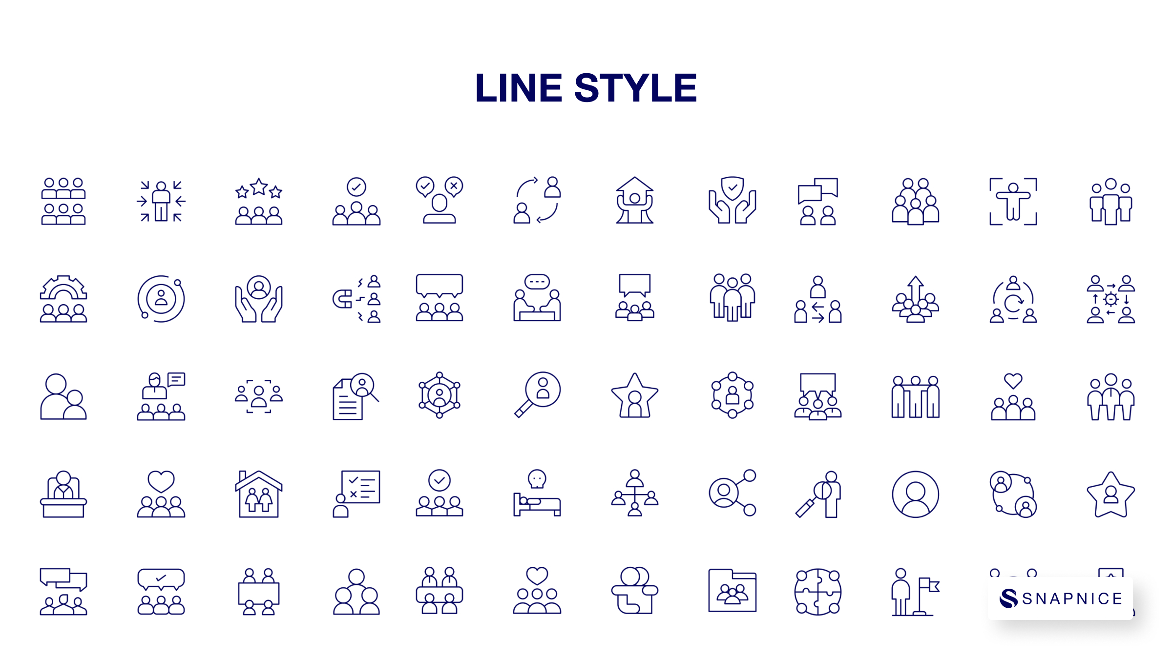 People Icon Set P1 8