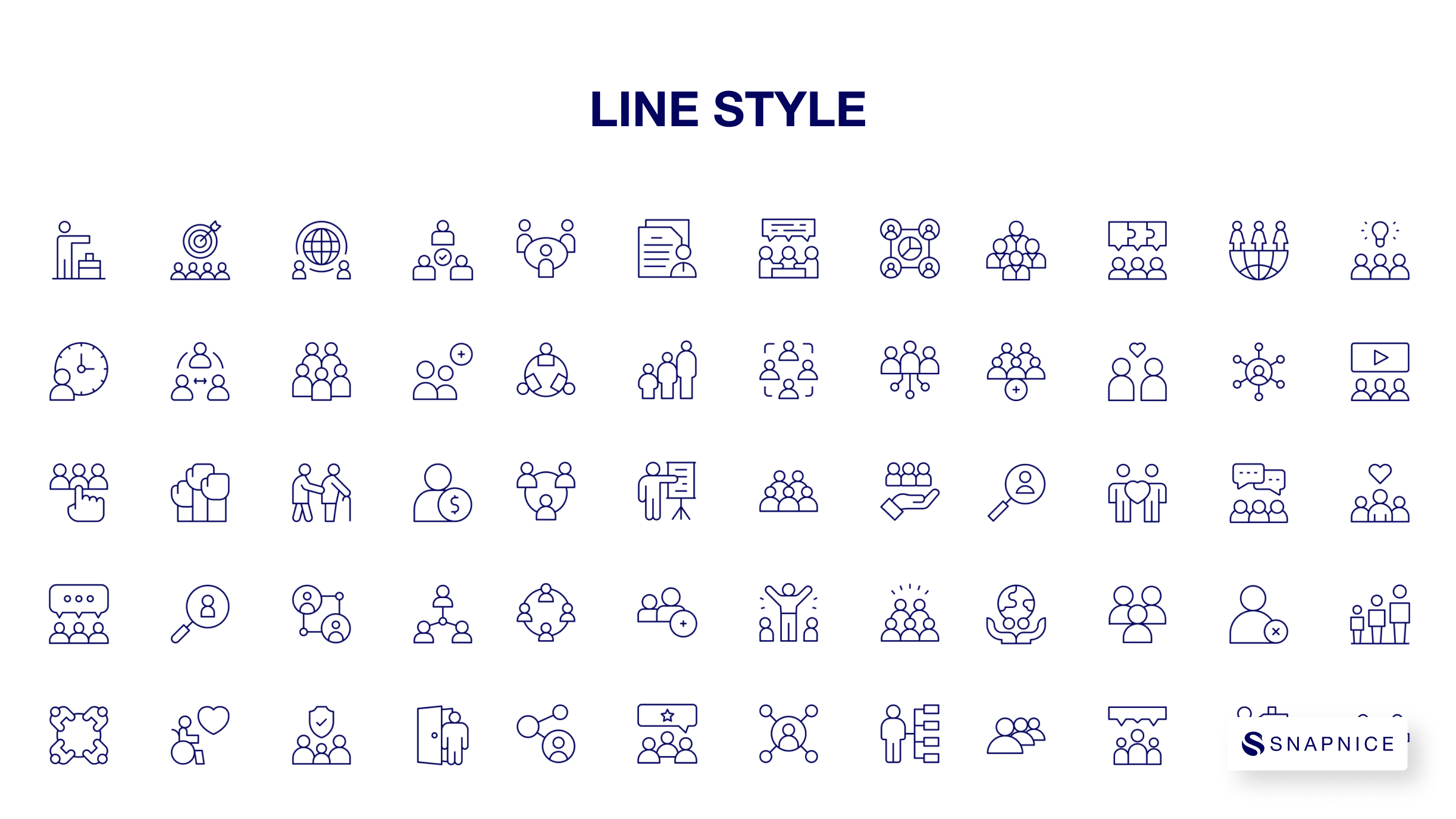 People Icon Set P2 8