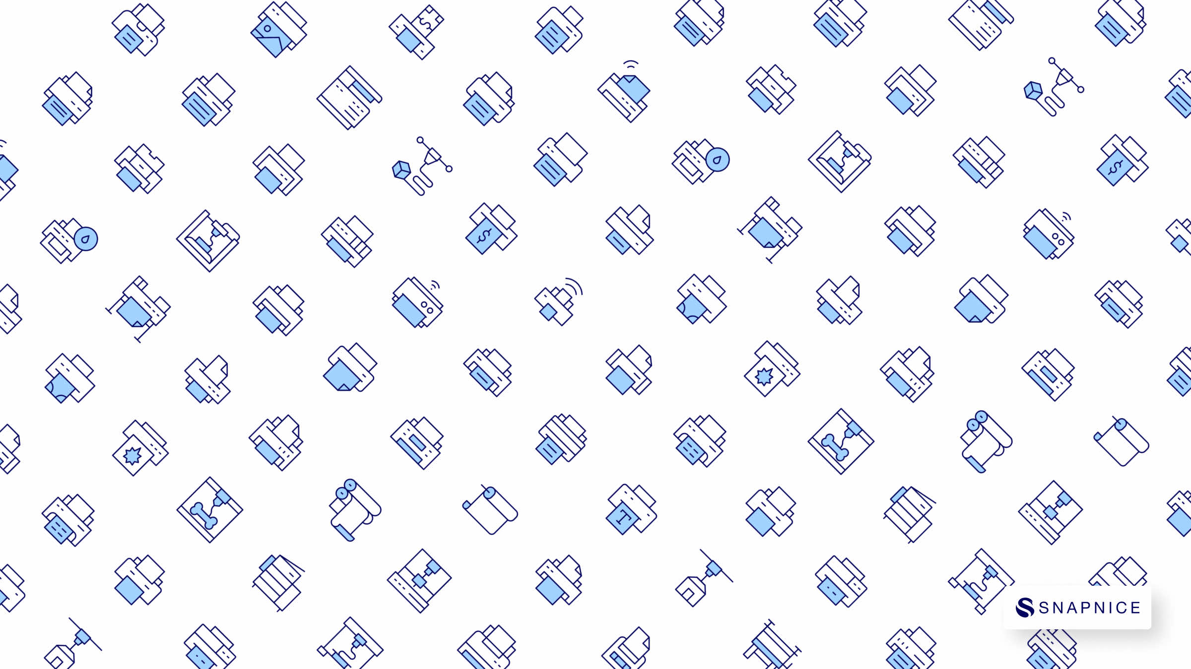 Printer Icon Set P1 5