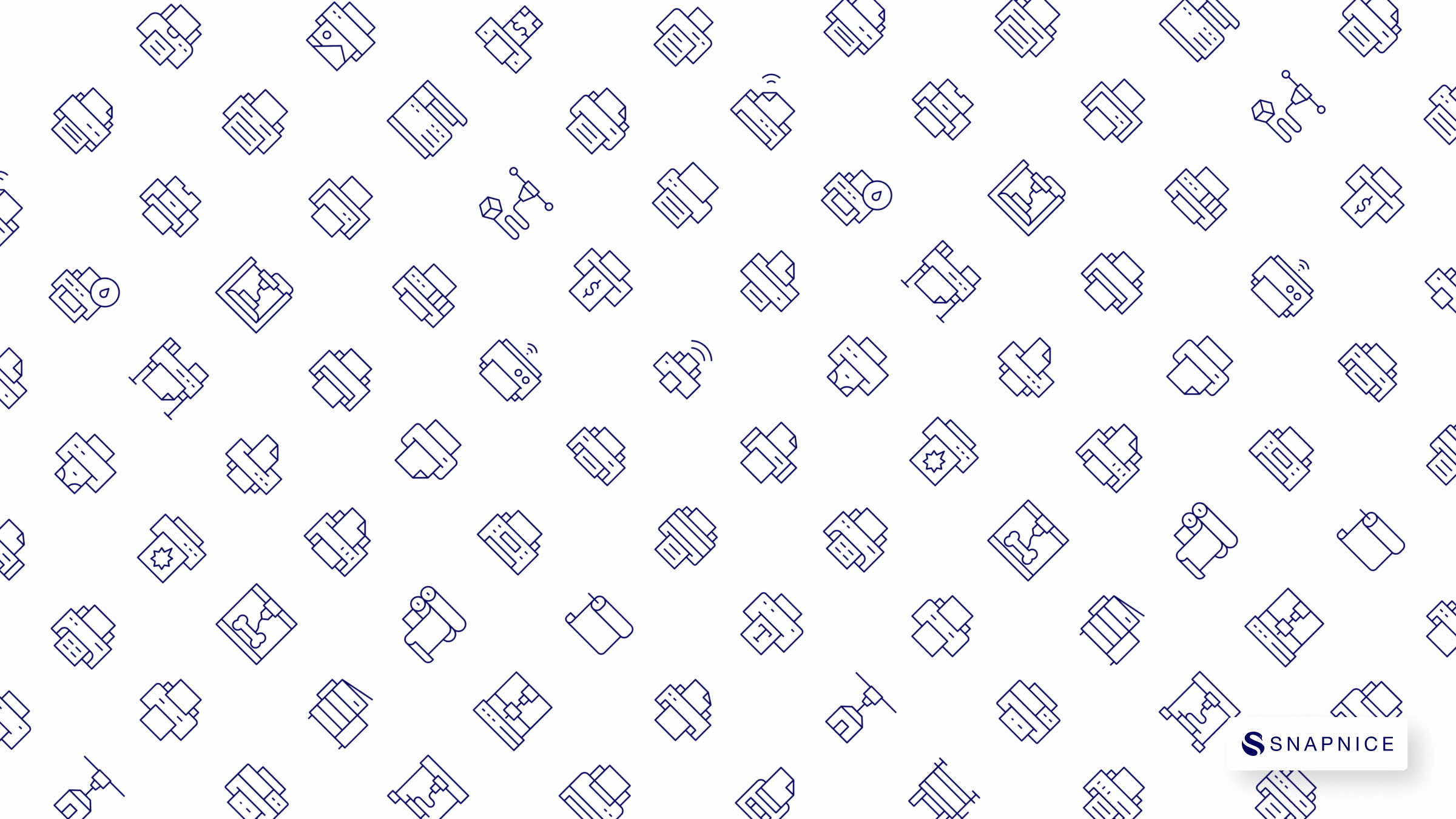 Printer Icon Set P1 6