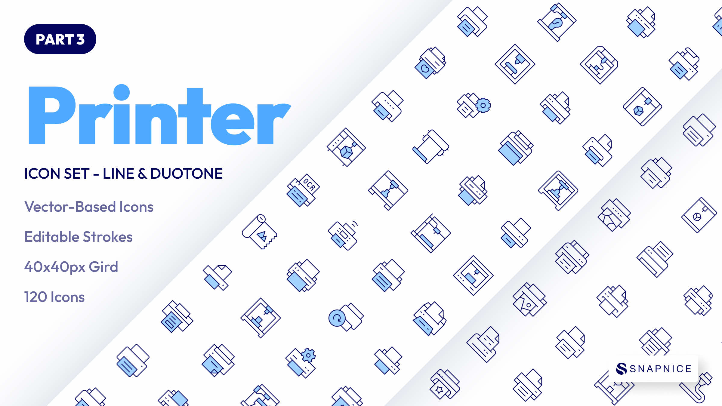 Printer Icon Set Part 3 1