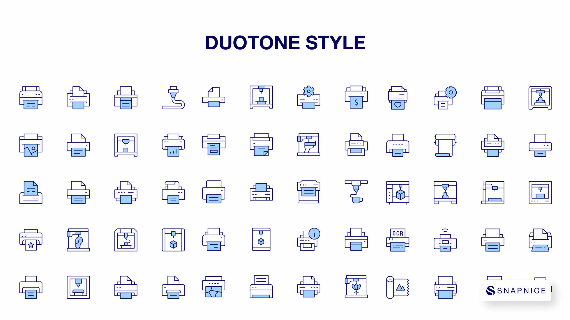 Printer Icon Set Part 3 6