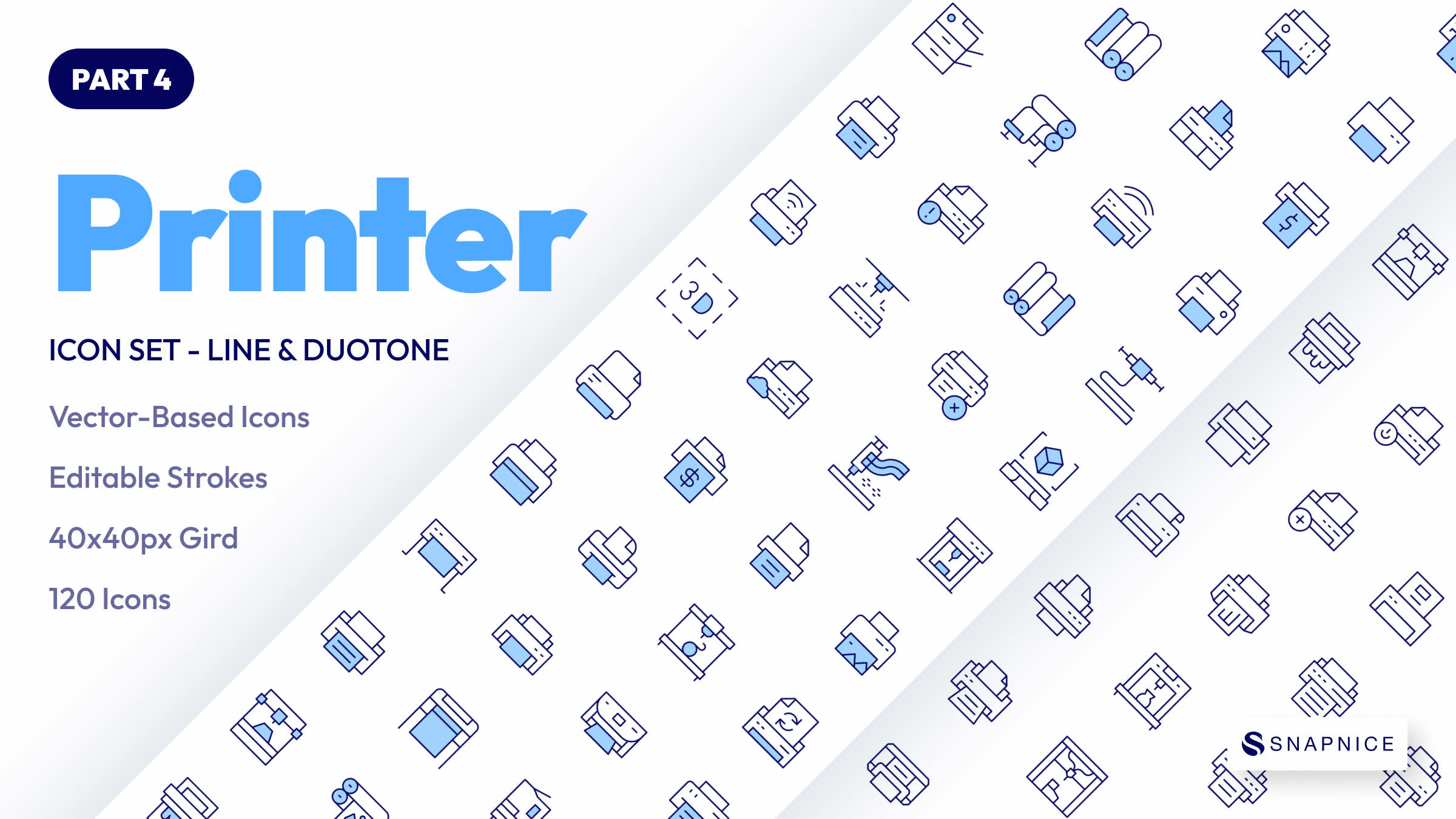 Printer Icon Set Part 4 1