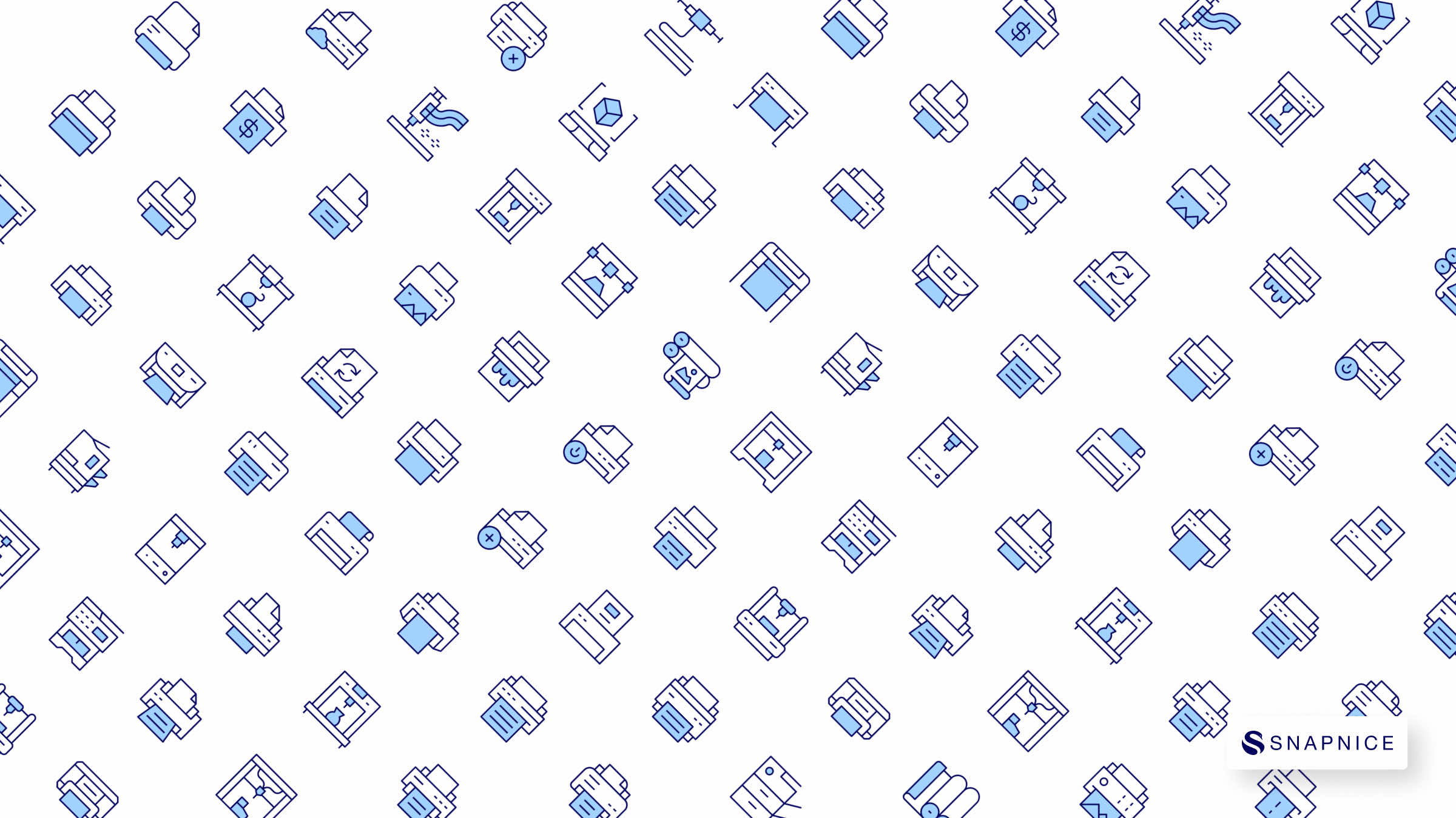 Printer Icon Set Part 4 4