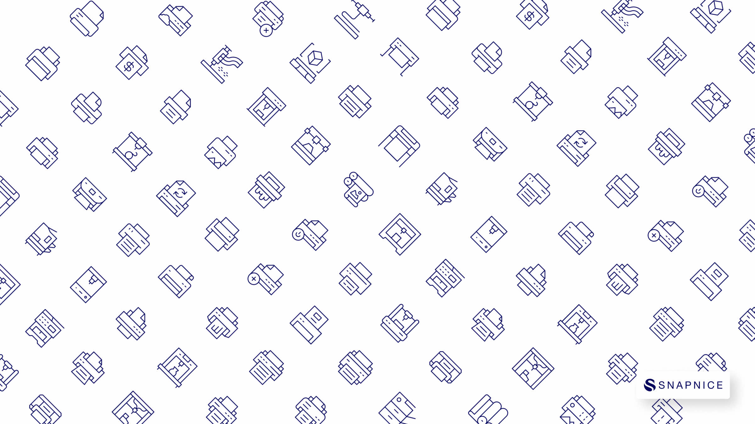 Printer Icon Set Part 4 5