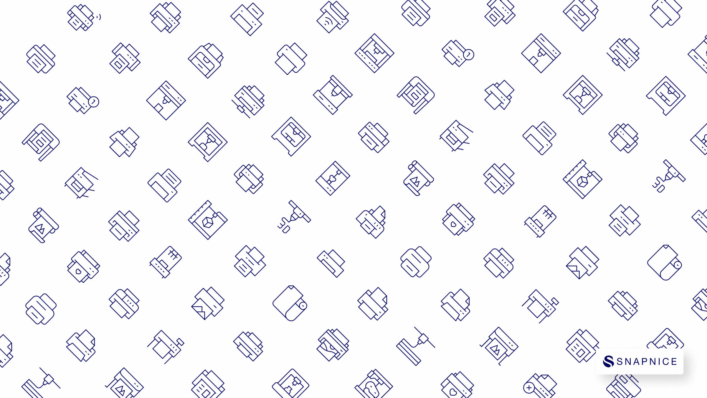 Printer Icon Set Part 5 5