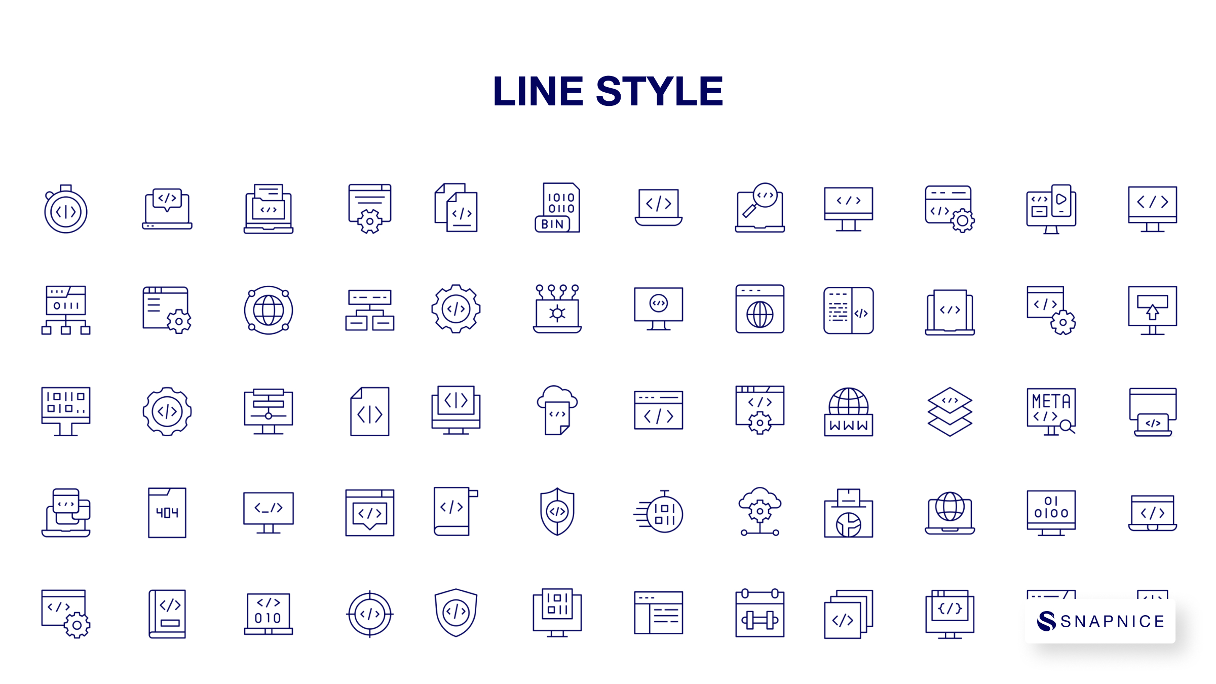 Programming Icon Set P1 8