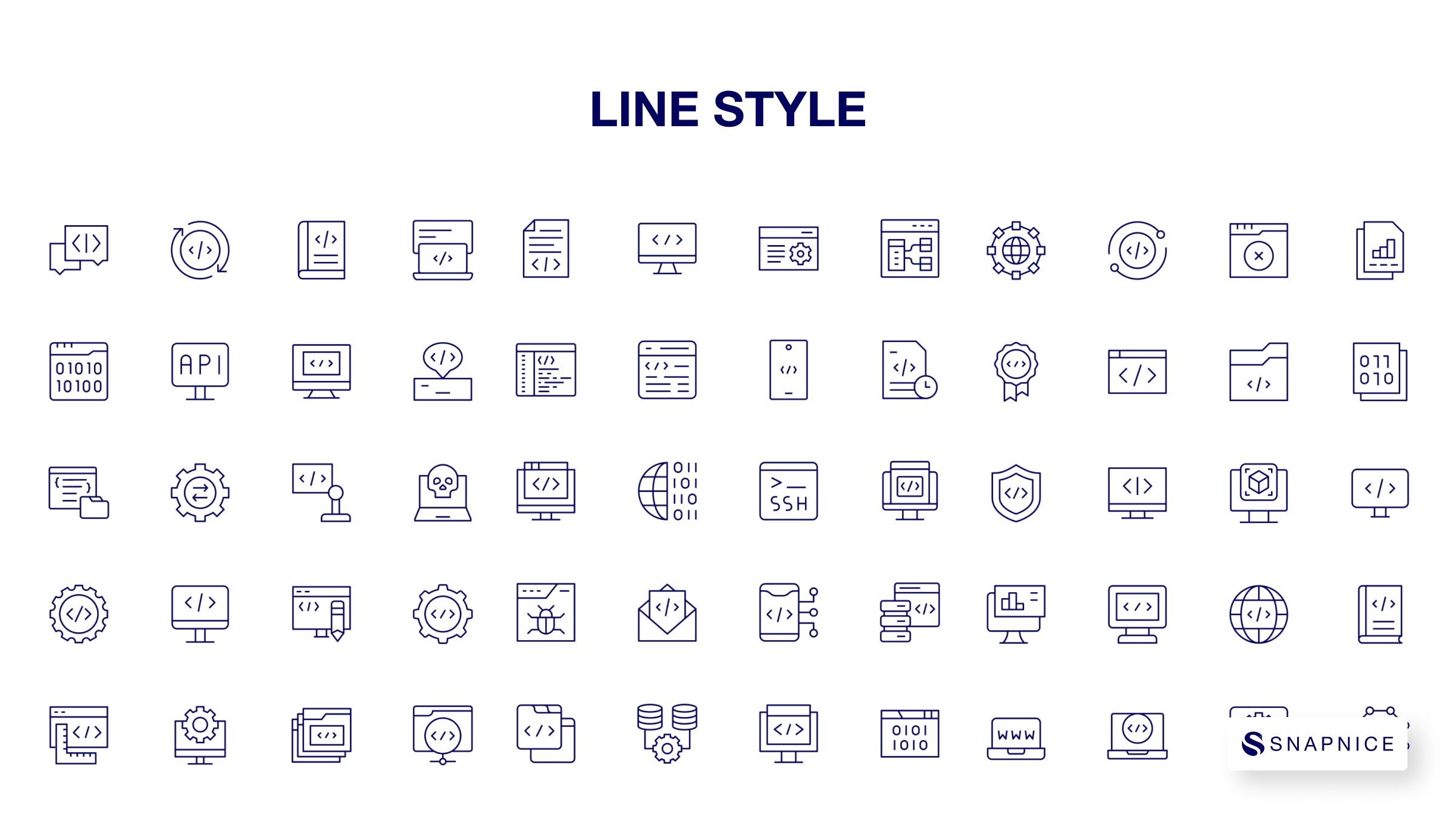 Programming Icon Set P2 8