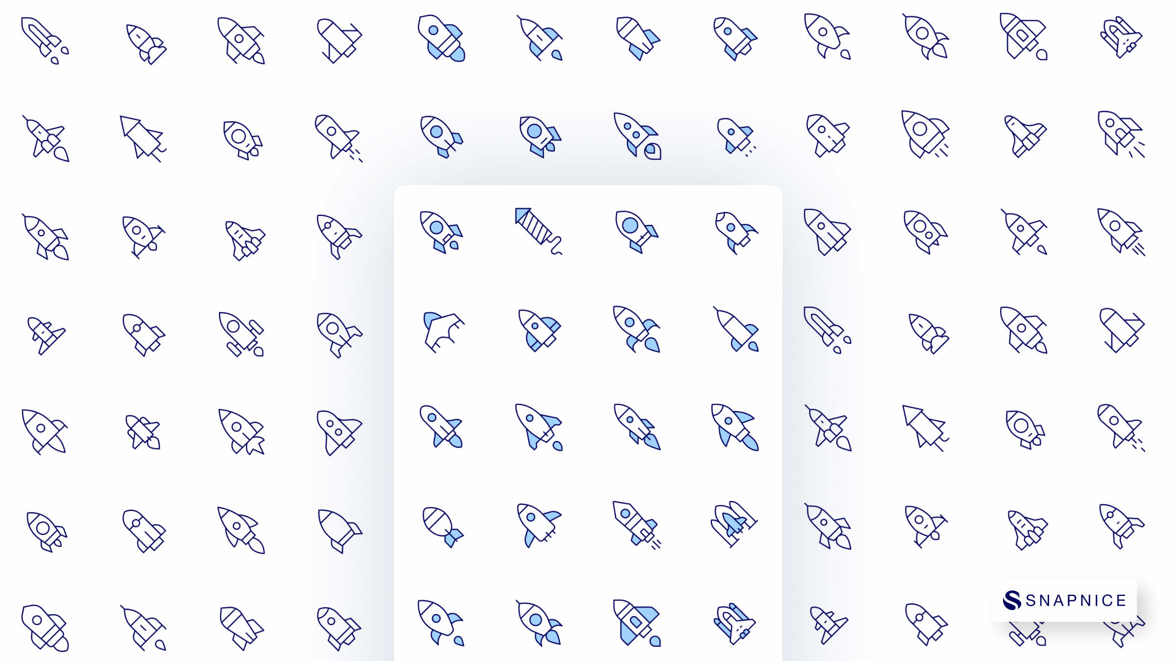 Rocket Icon Set 2