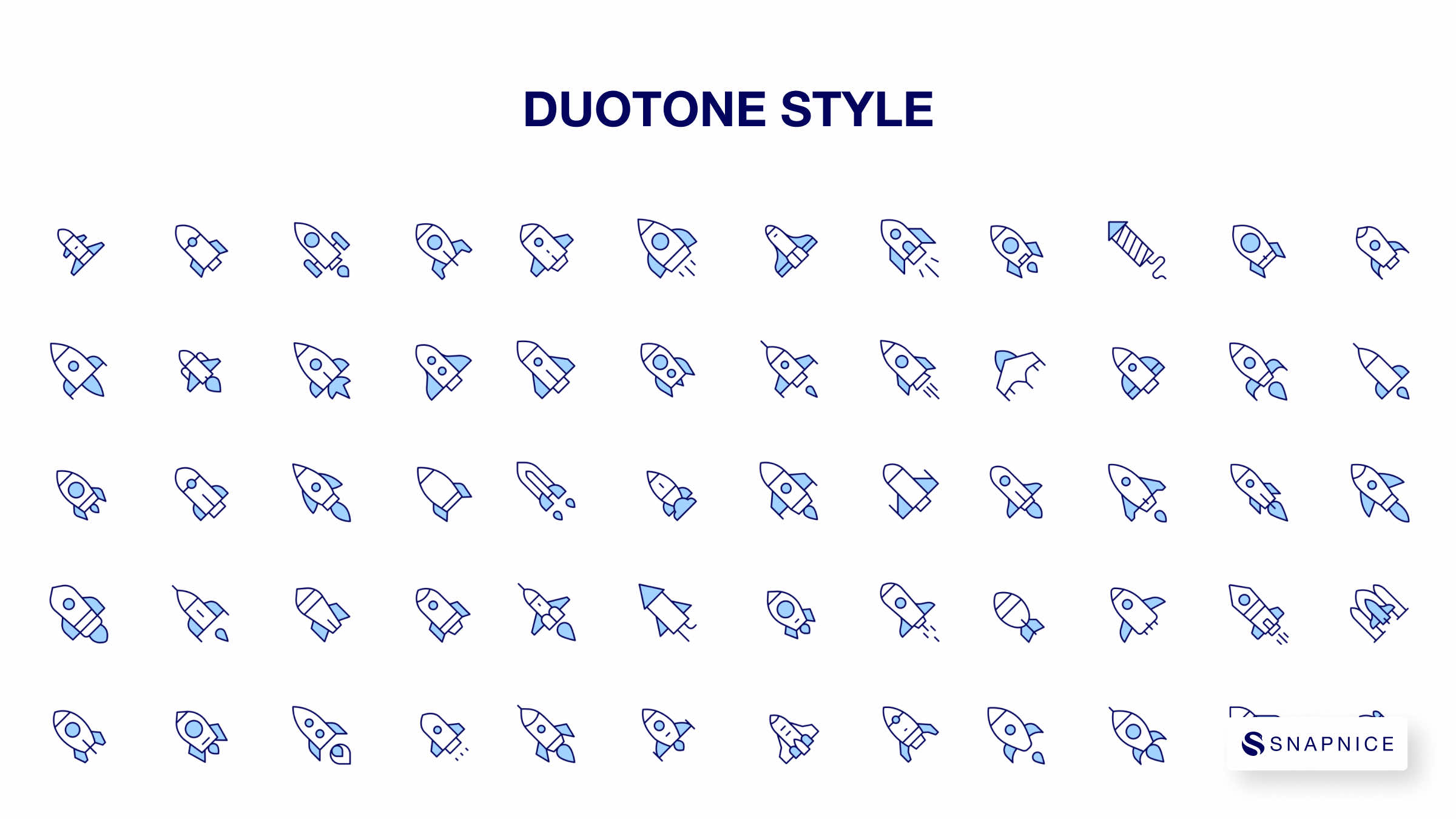 Rocket Icon Set 6