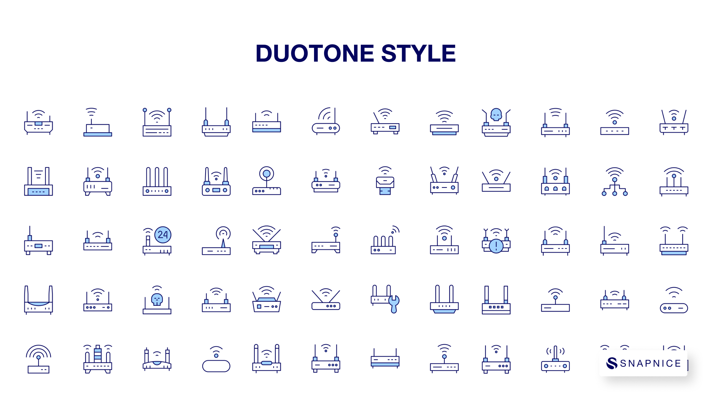 Router Icon Set P1 7