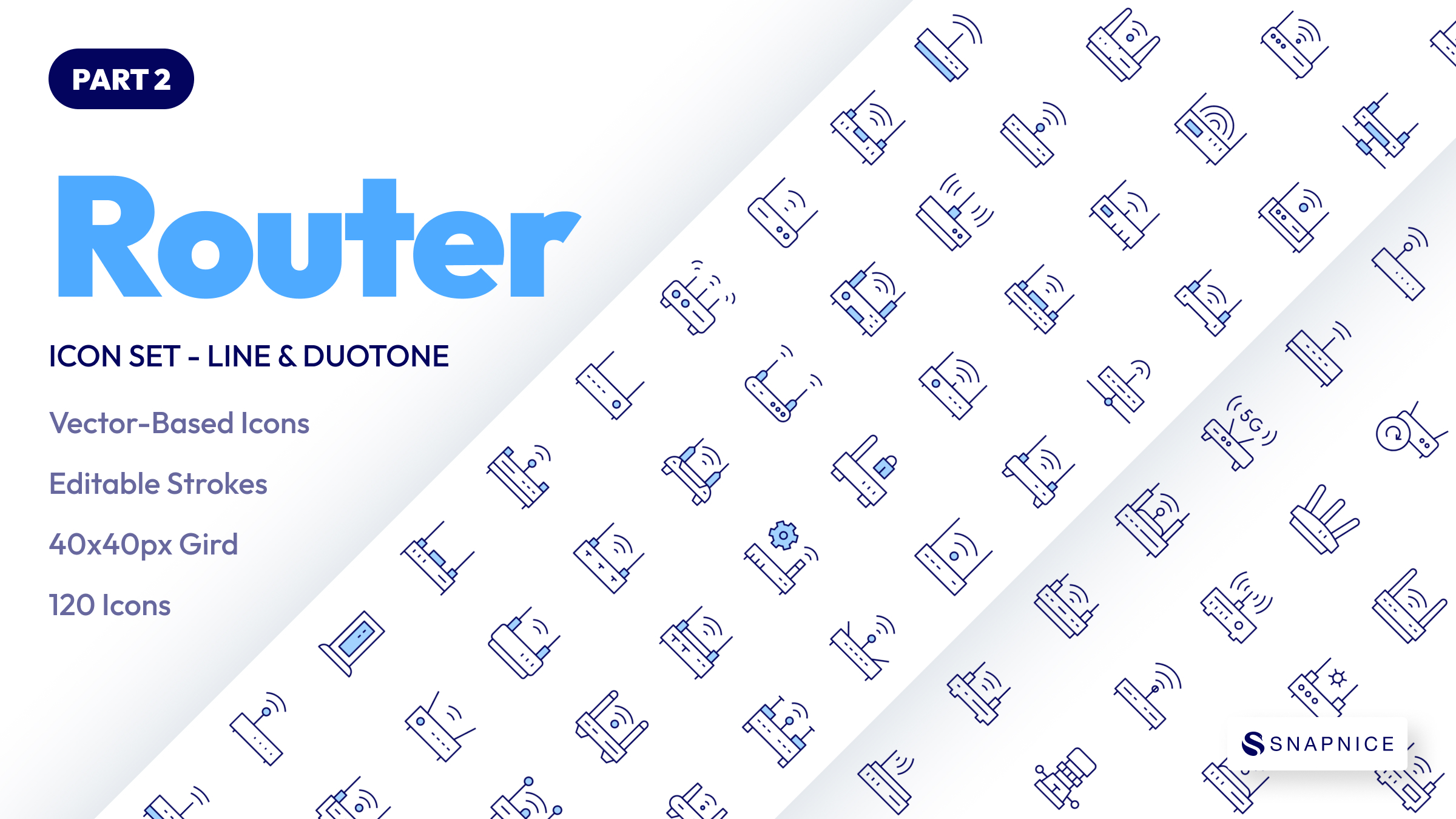 Router Icon Set P2 2