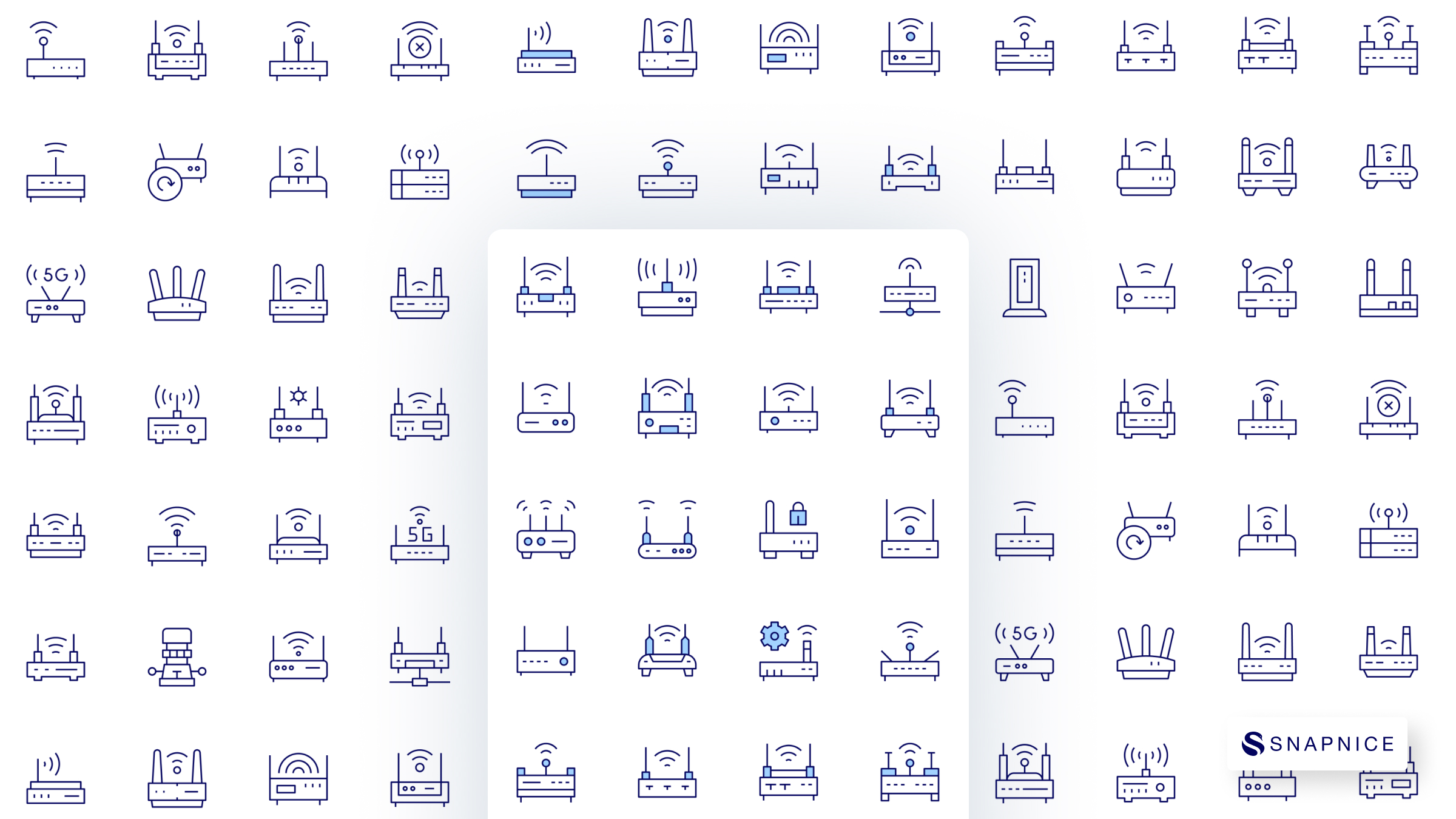Router Icon Set P2 3