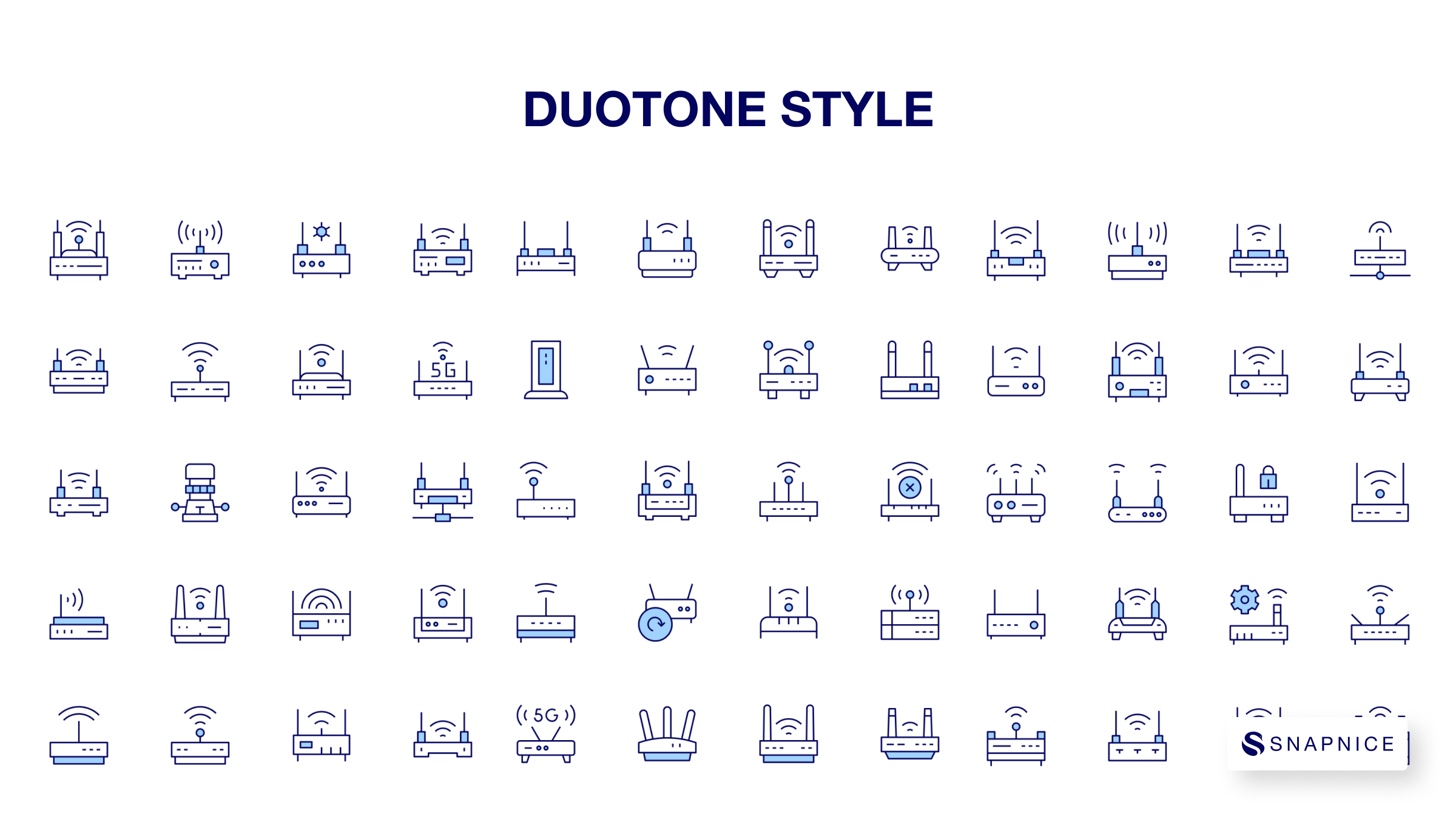 Router Icon Set P2 7