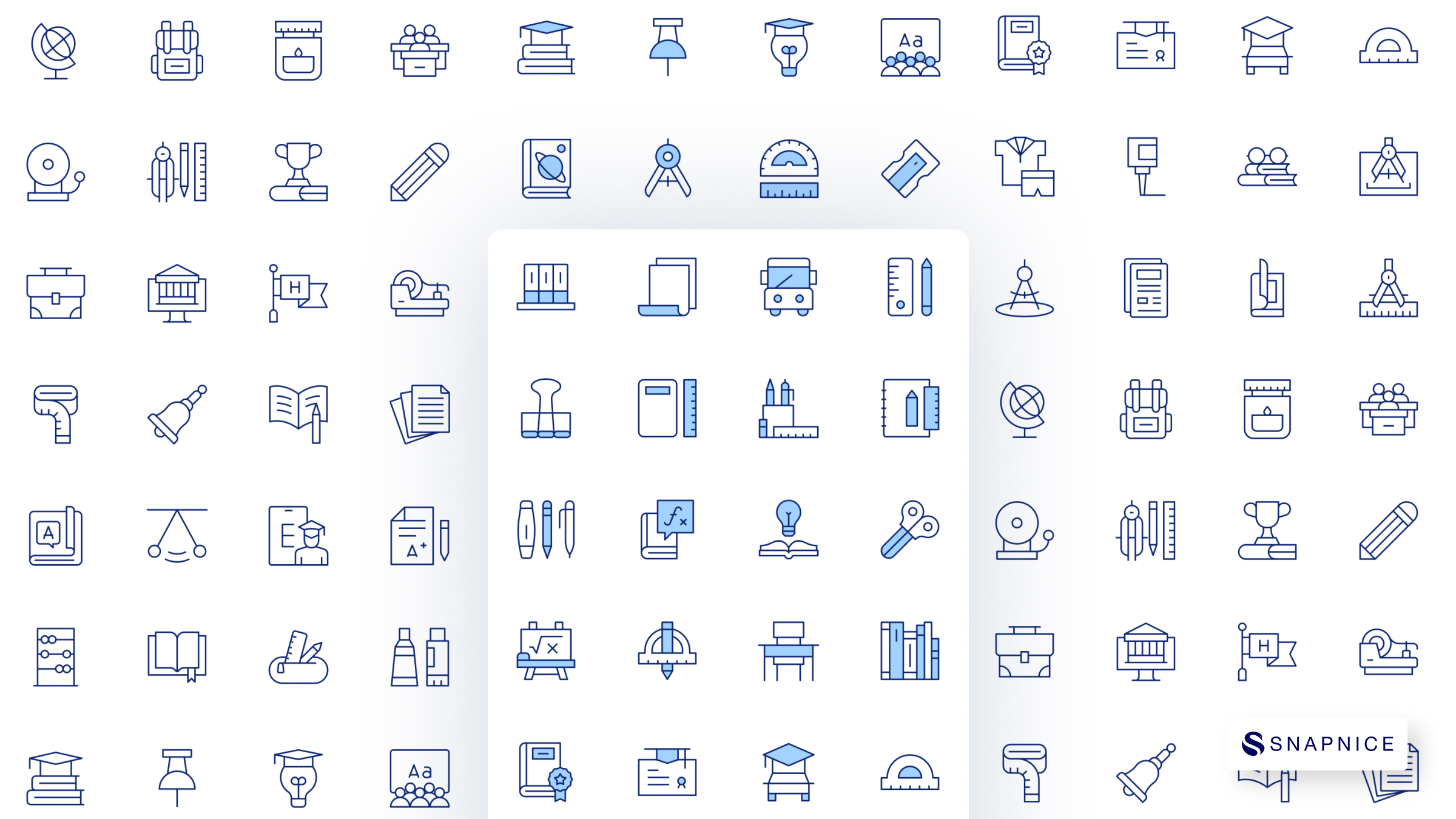 School Icon Set P1 3