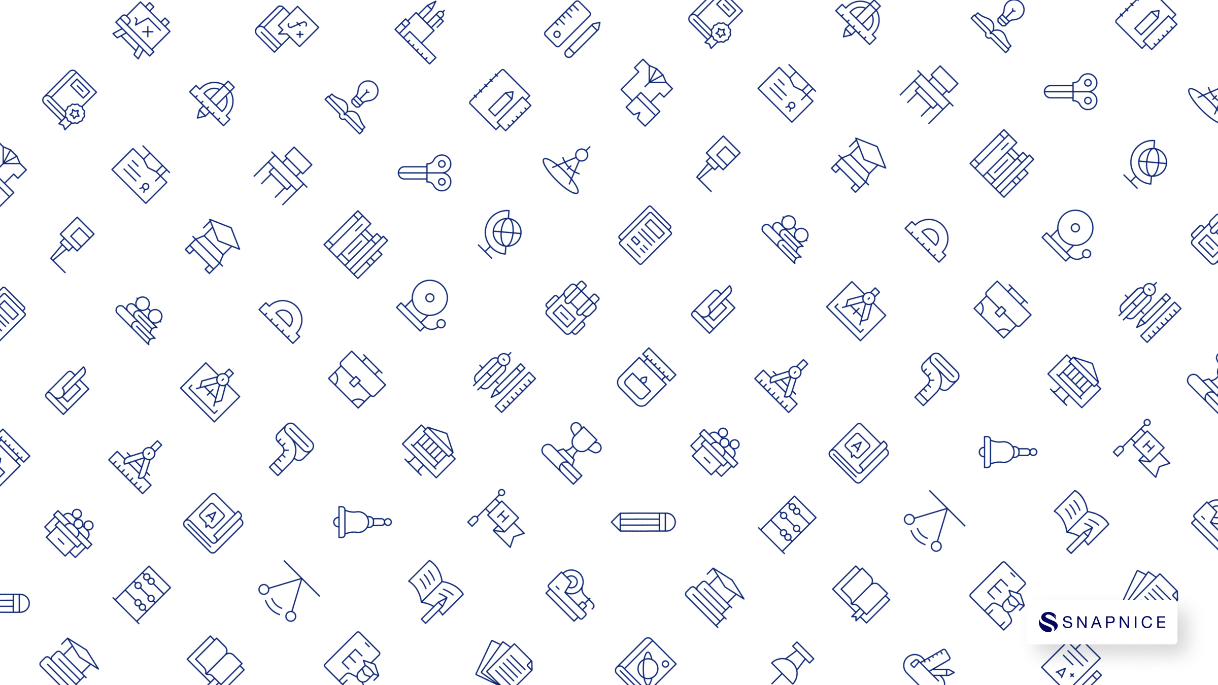 School Icon Set P1 6