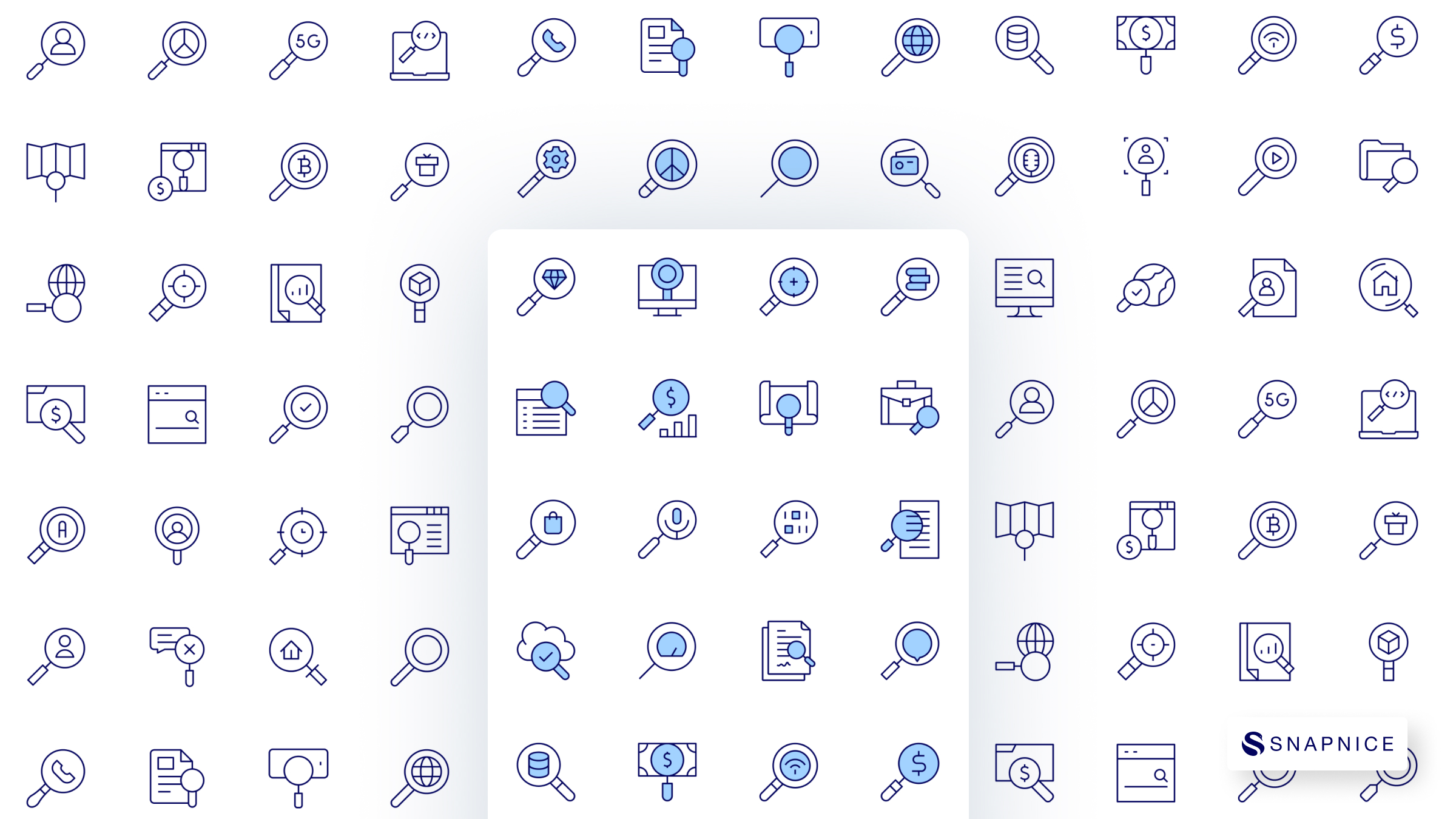Search Icon Set P1 3
