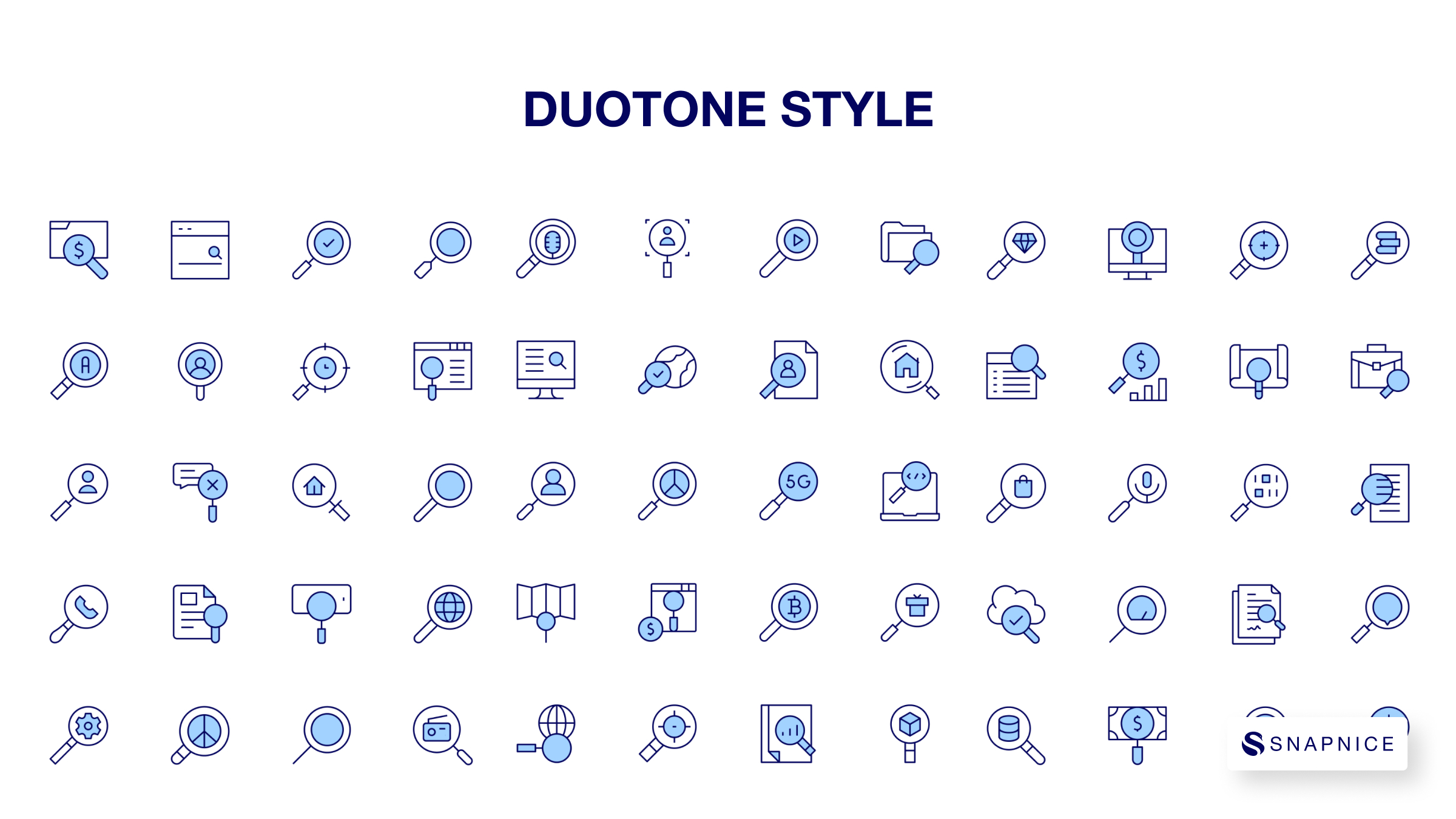 Search Icon Set P1 7