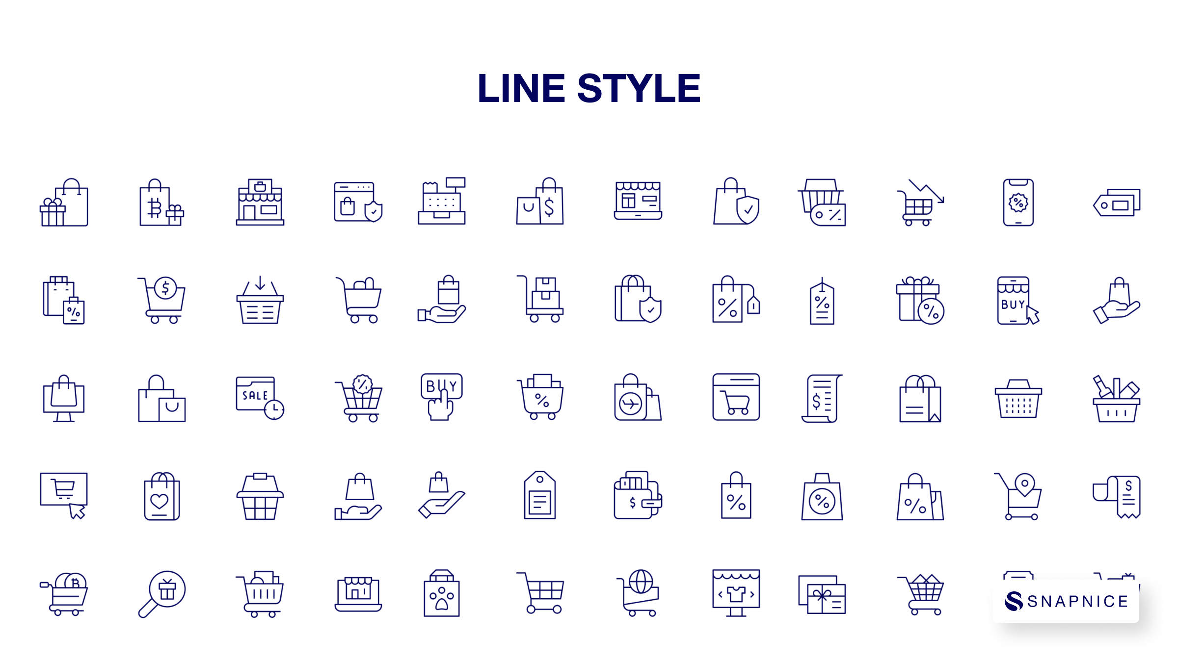 Shopping Icon Set P1 8