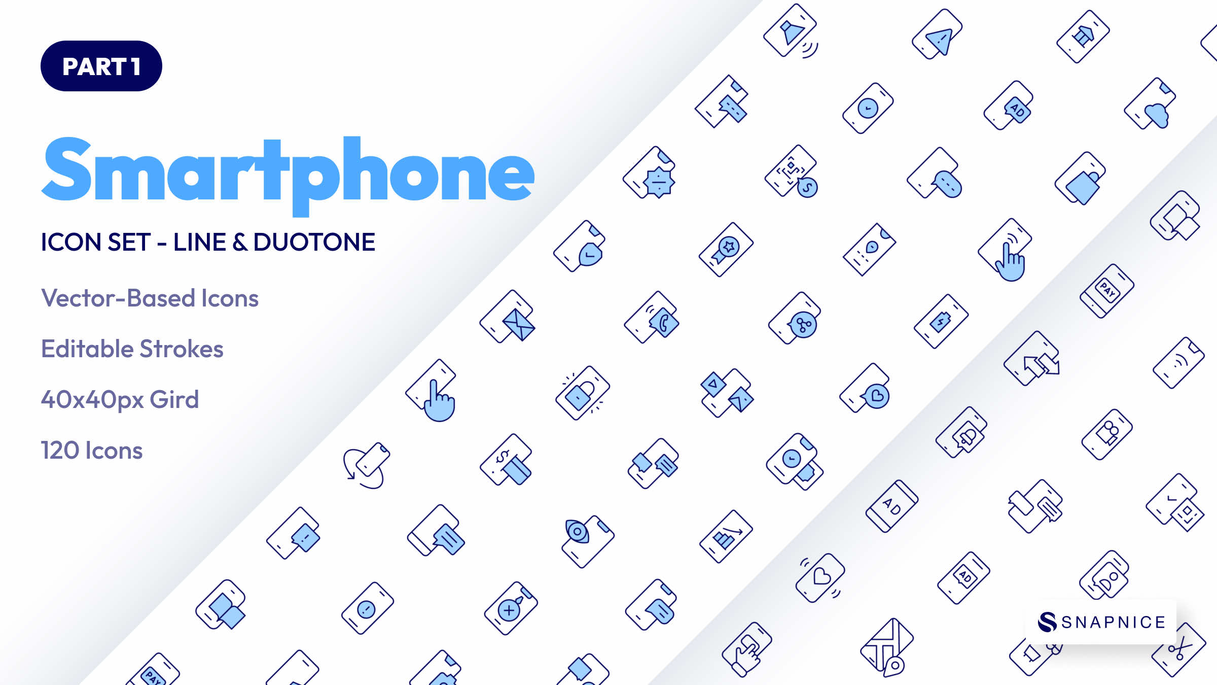 Smartphone Icon Set 1