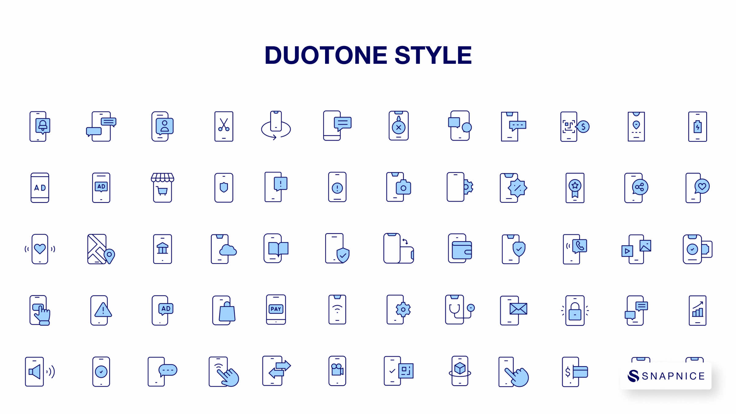 Smartphone Icon Set 6
