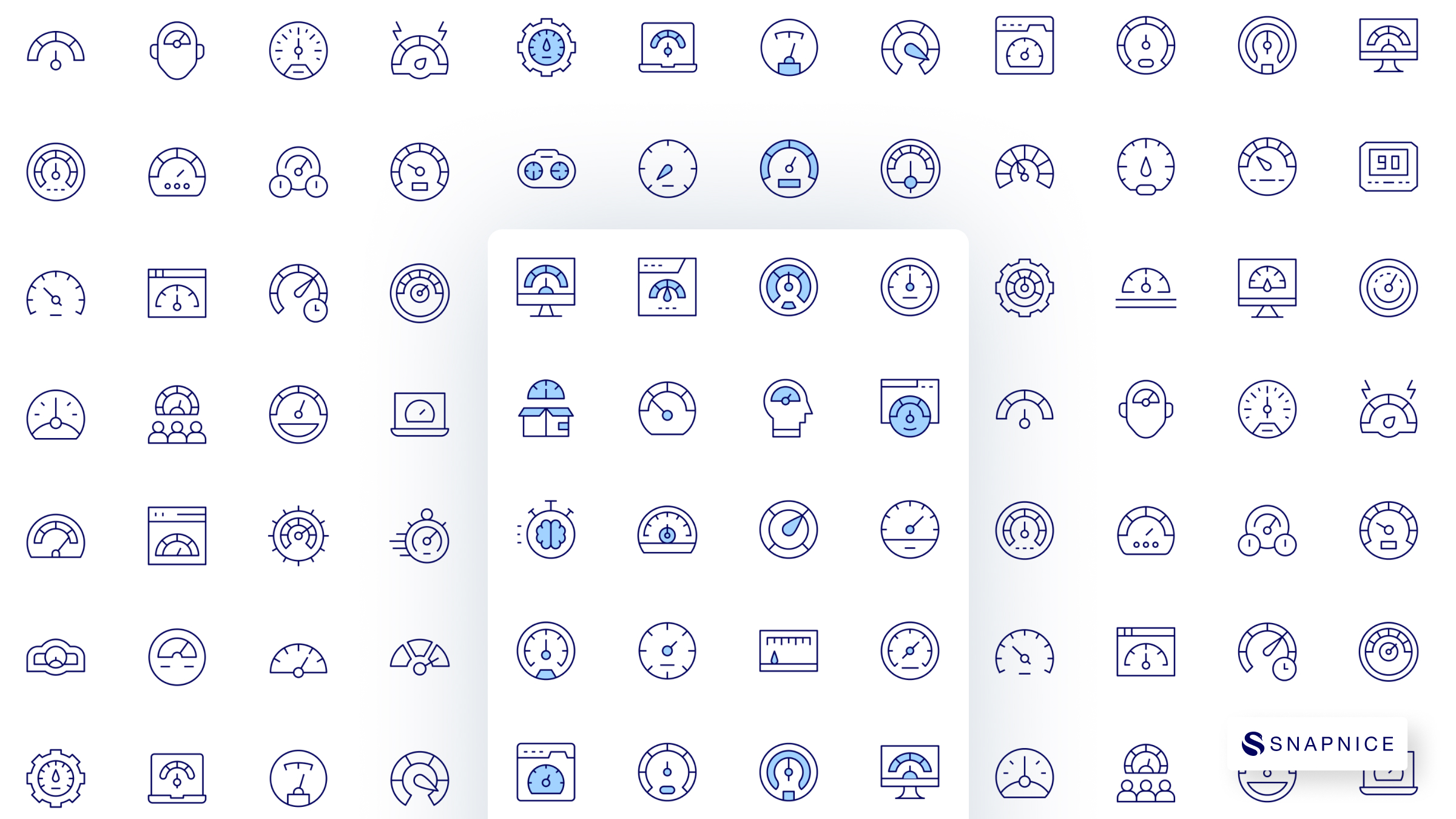 Speedometer Icon Set P1 3